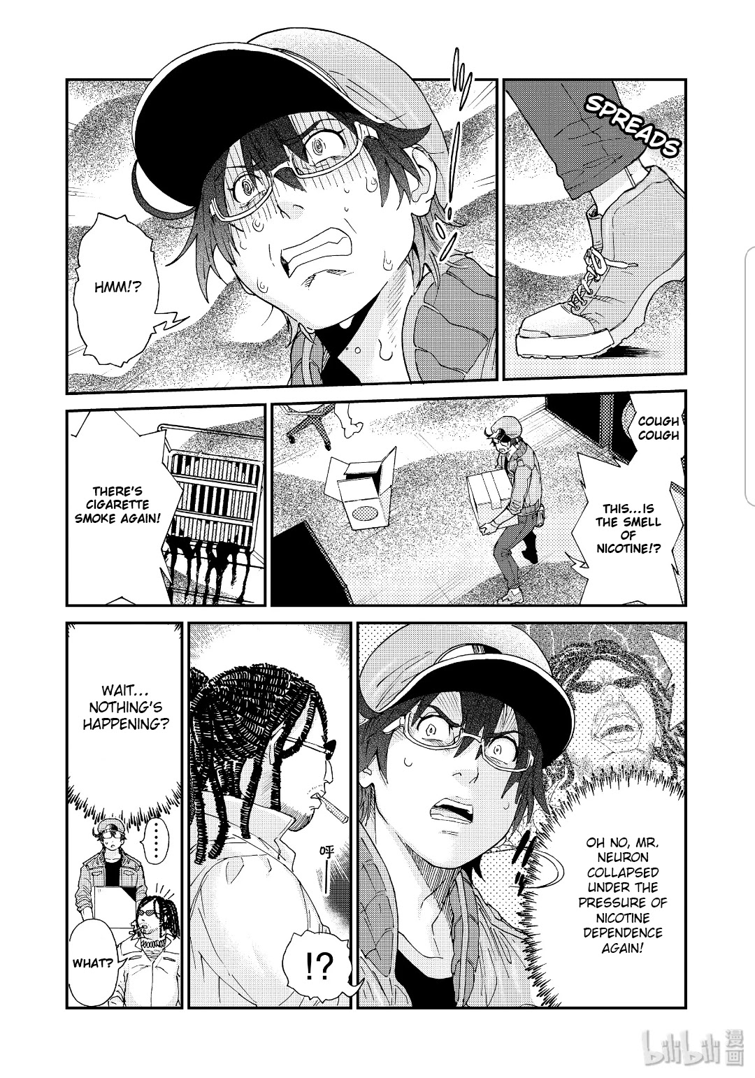 Hataraku Saibou BLACK Chapter 36 page 9 - Chapter 36: Wandering, Drug Efficacy, Mission