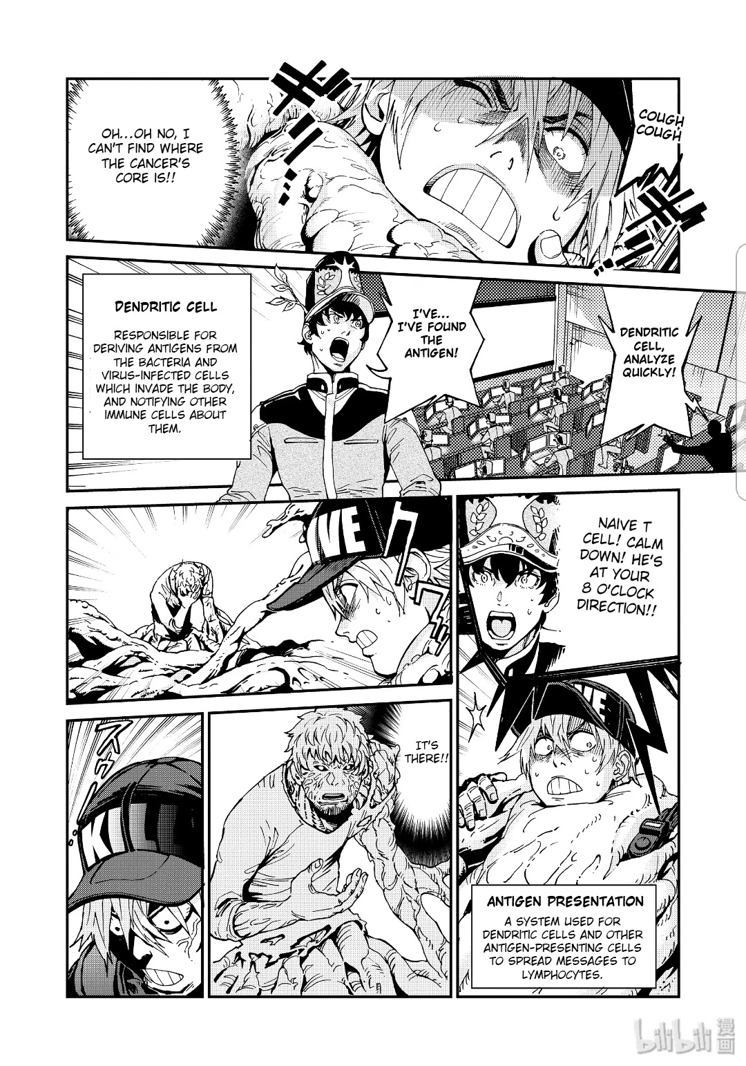 Hataraku Saibou BLACK Chapter 37 page 10 - Chapter 37: Undefeated, Rejection, Malignant Change