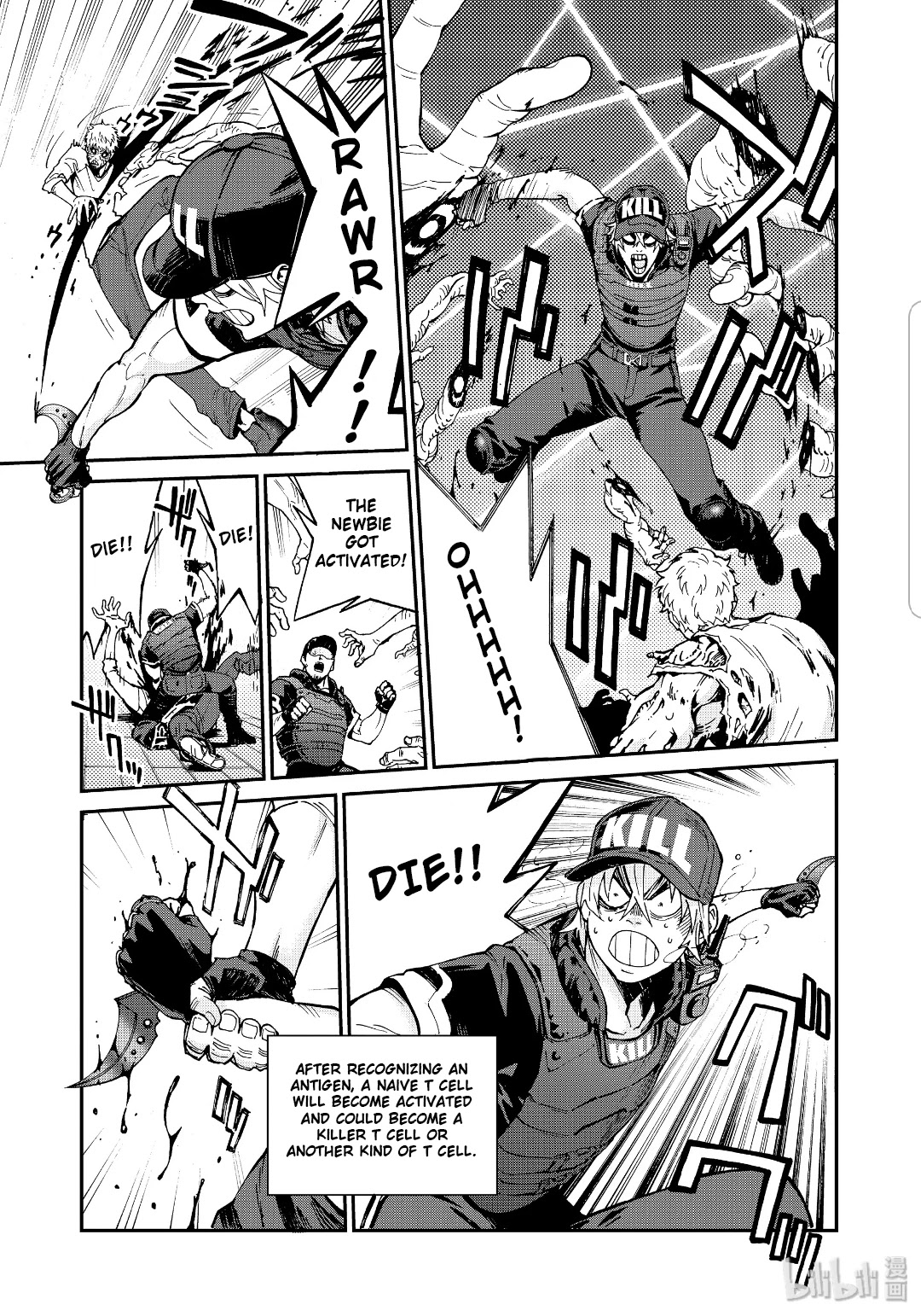 Hataraku Saibou BLACK Chapter 37 page 11 - Chapter 37: Undefeated, Rejection, Malignant Change