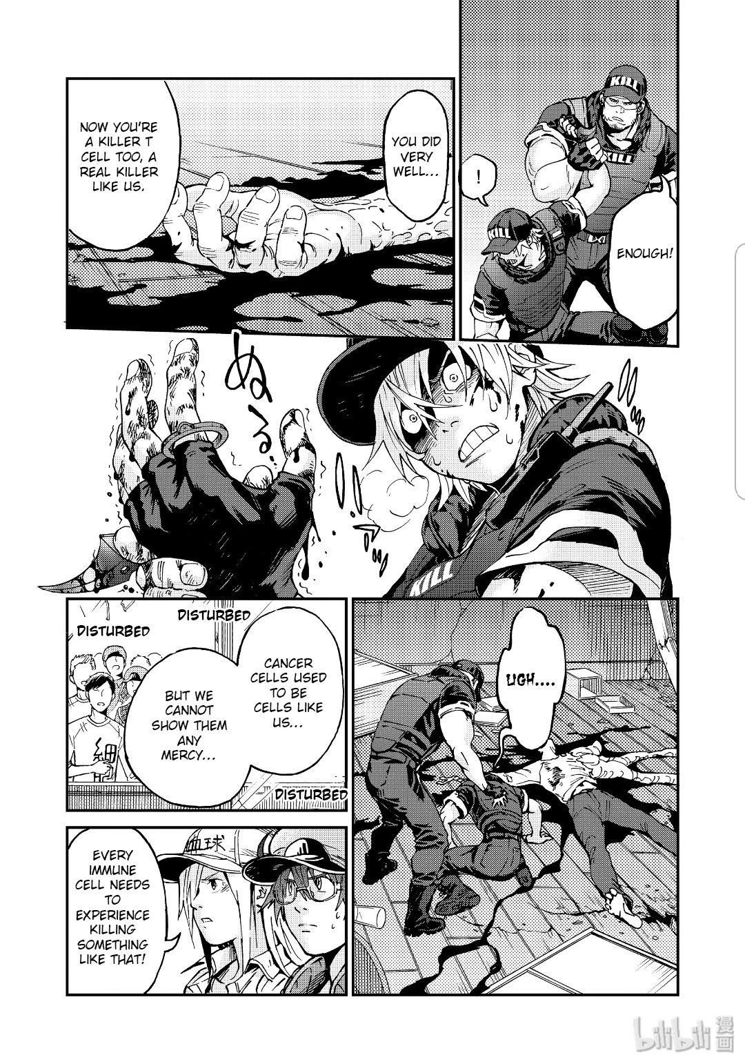 Hataraku Saibou BLACK Chapter 37 page 12 - Chapter 37: Undefeated, Rejection, Malignant Change