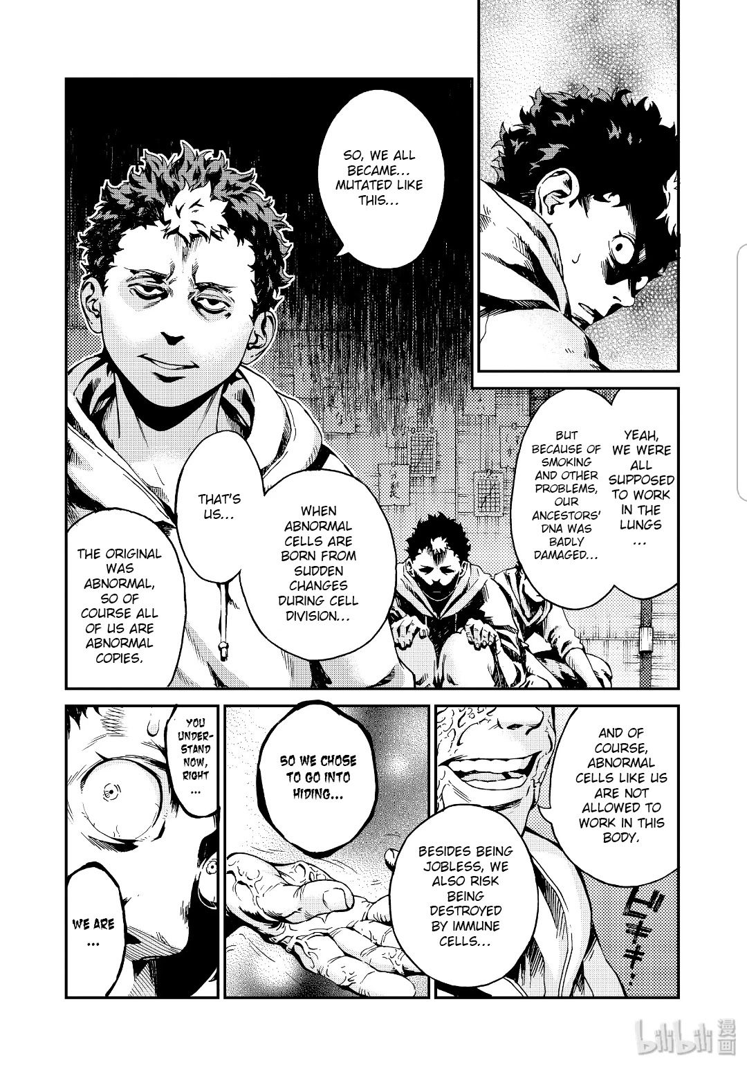 Hataraku Saibou BLACK Chapter 37 page 24 - Chapter 37: Undefeated, Rejection, Malignant Change