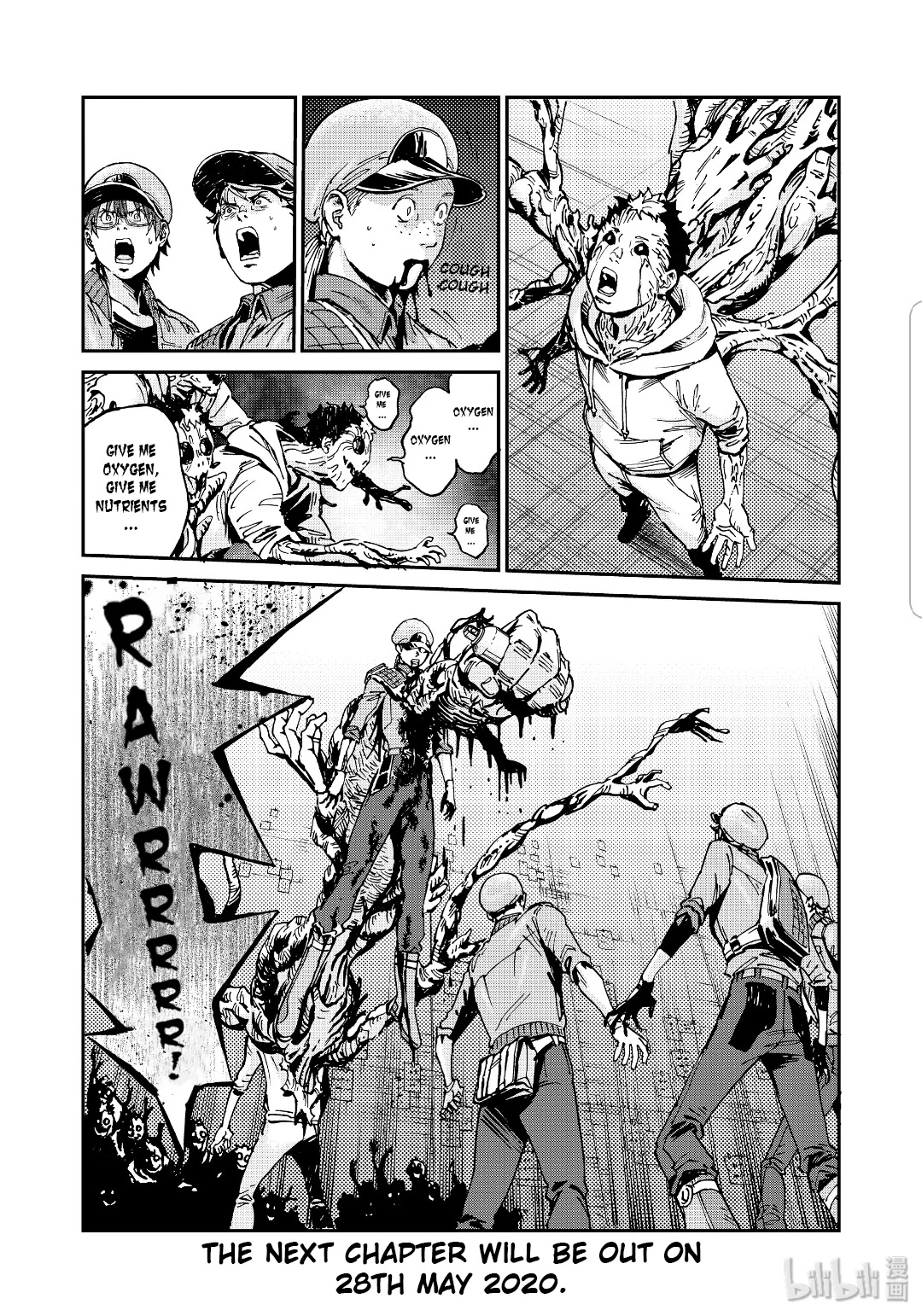 Hataraku Saibou BLACK Chapter 37 page 28 - Chapter 37: Undefeated, Rejection, Malignant Change