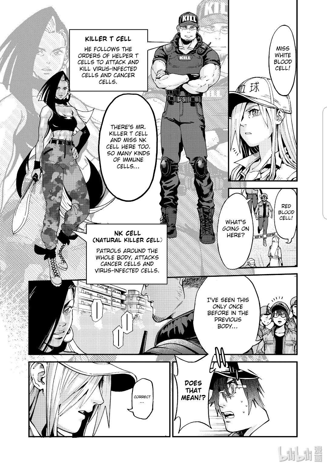 Hataraku Saibou BLACK Chapter 37 page 5 - Chapter 37: Undefeated, Rejection, Malignant Change