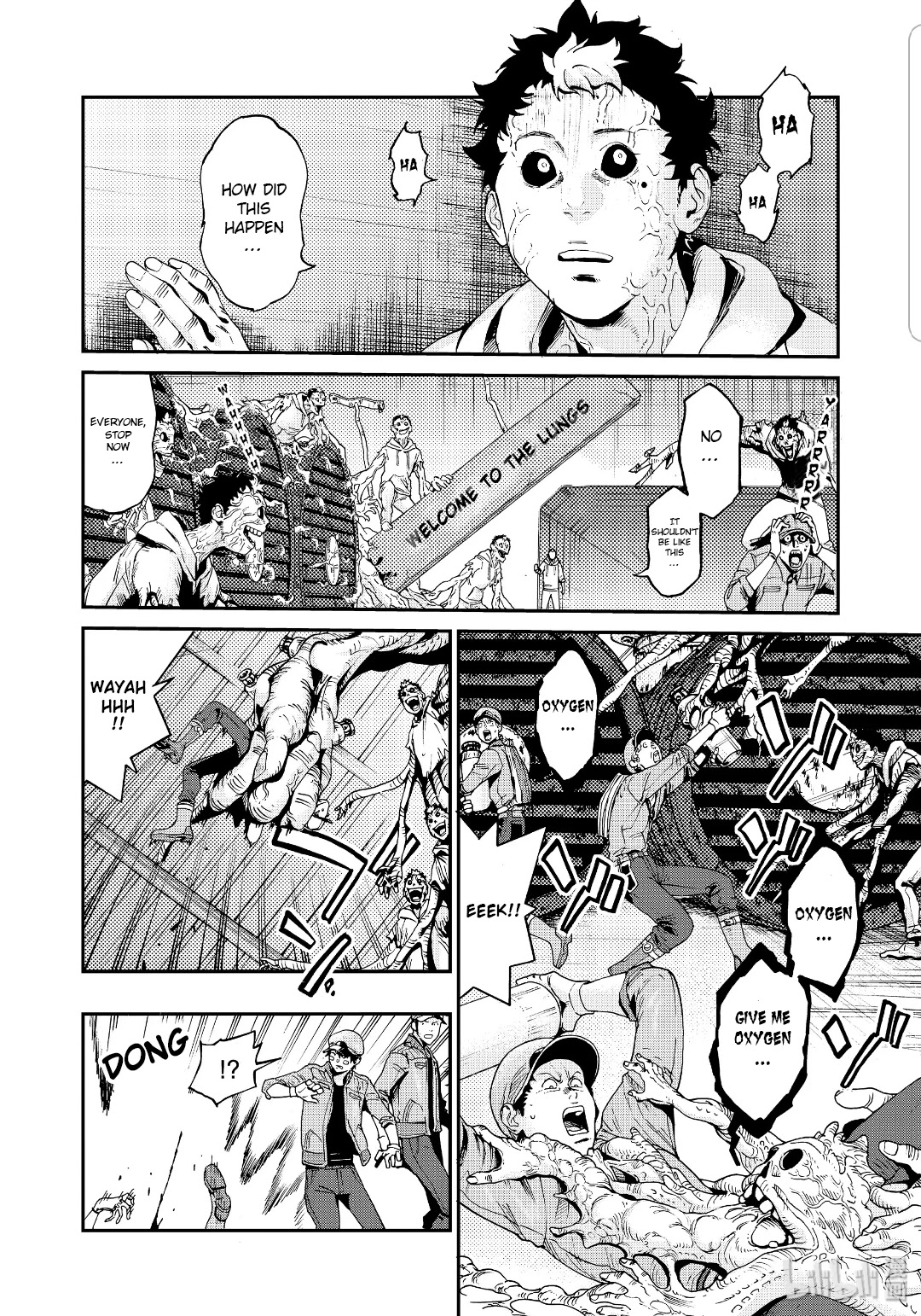 Hataraku Saibou BLACK Chapter 38 page 14 - Chapter 38: Tragedy, A loss, Volunteer