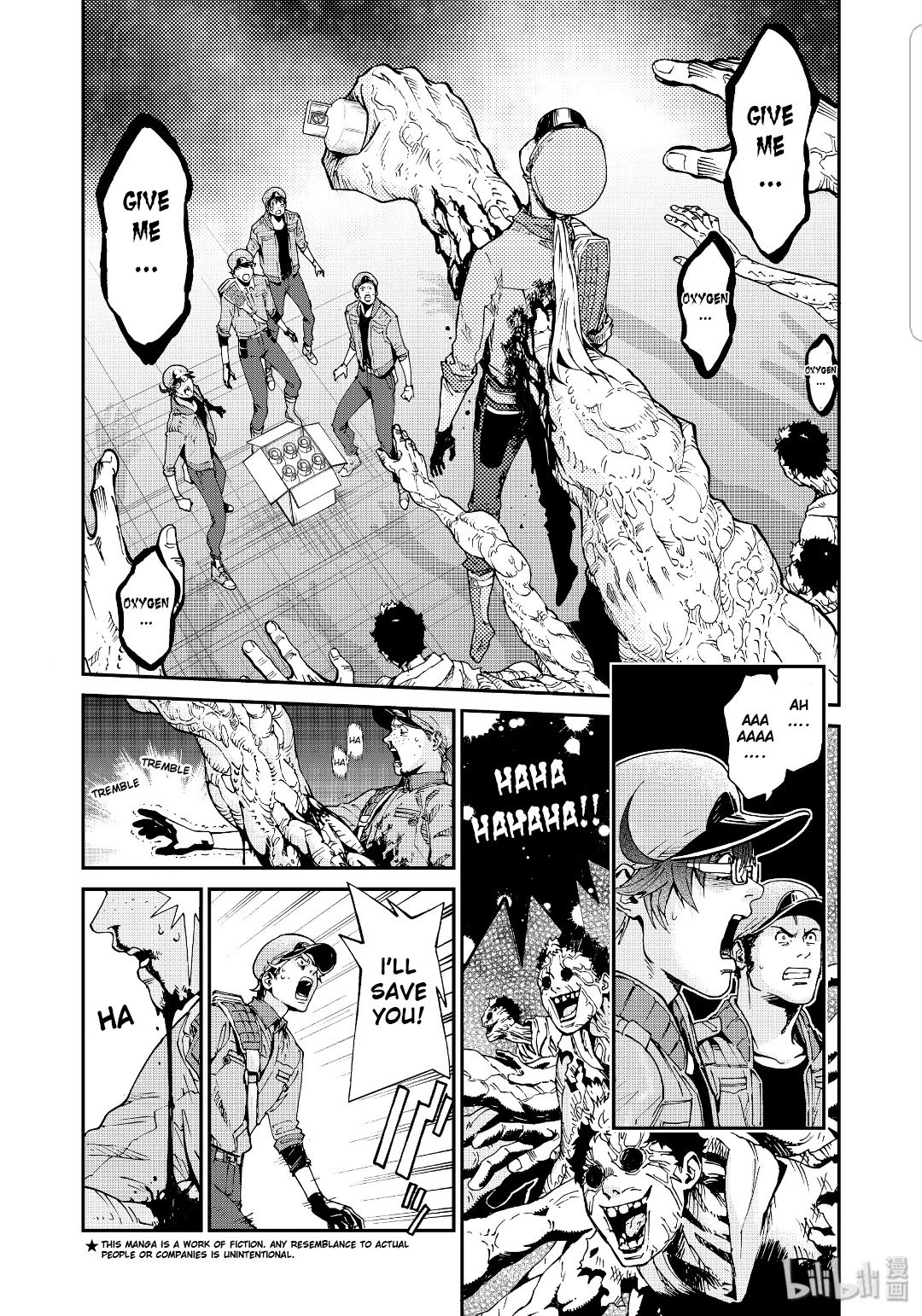 Hataraku Saibou BLACK Chapter 38 page 2 - Chapter 38: Tragedy, A loss, Volunteer