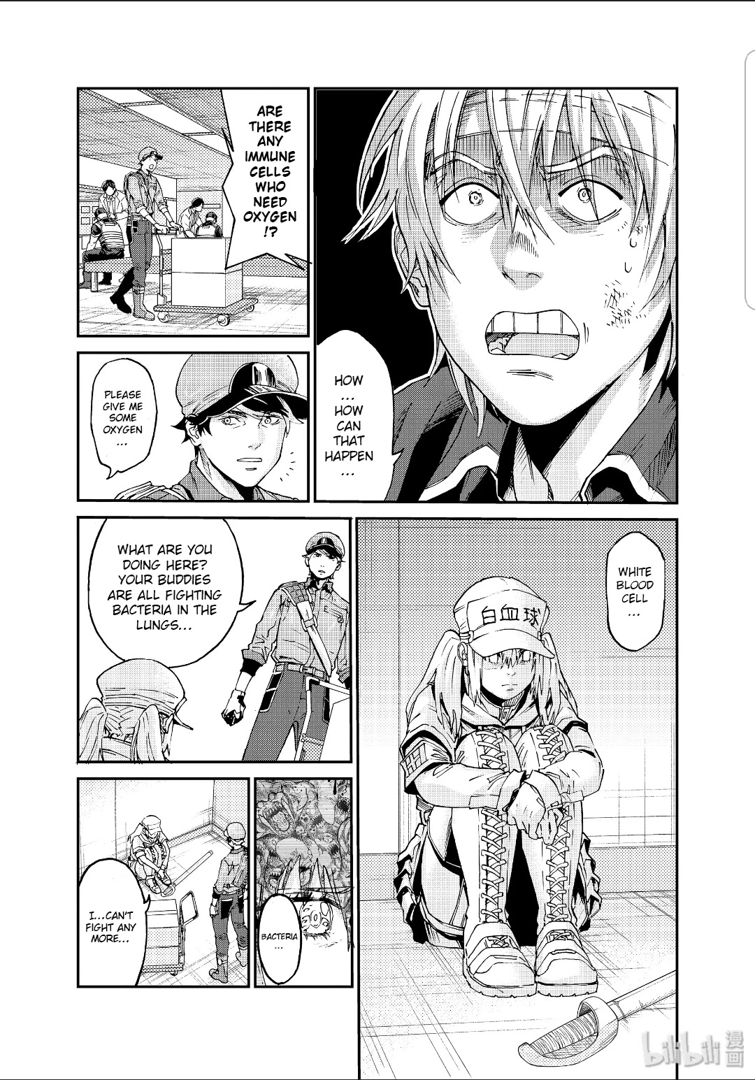 Hataraku Saibou BLACK Chapter 39 page 18 - Chapter 39