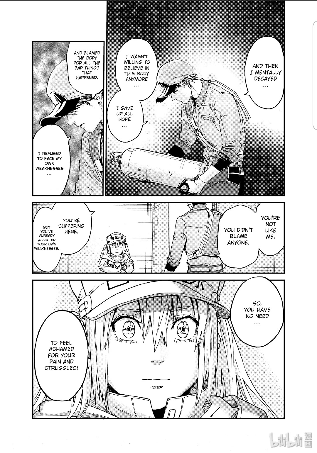 Hataraku Saibou BLACK Chapter 39 page 21 - Chapter 39