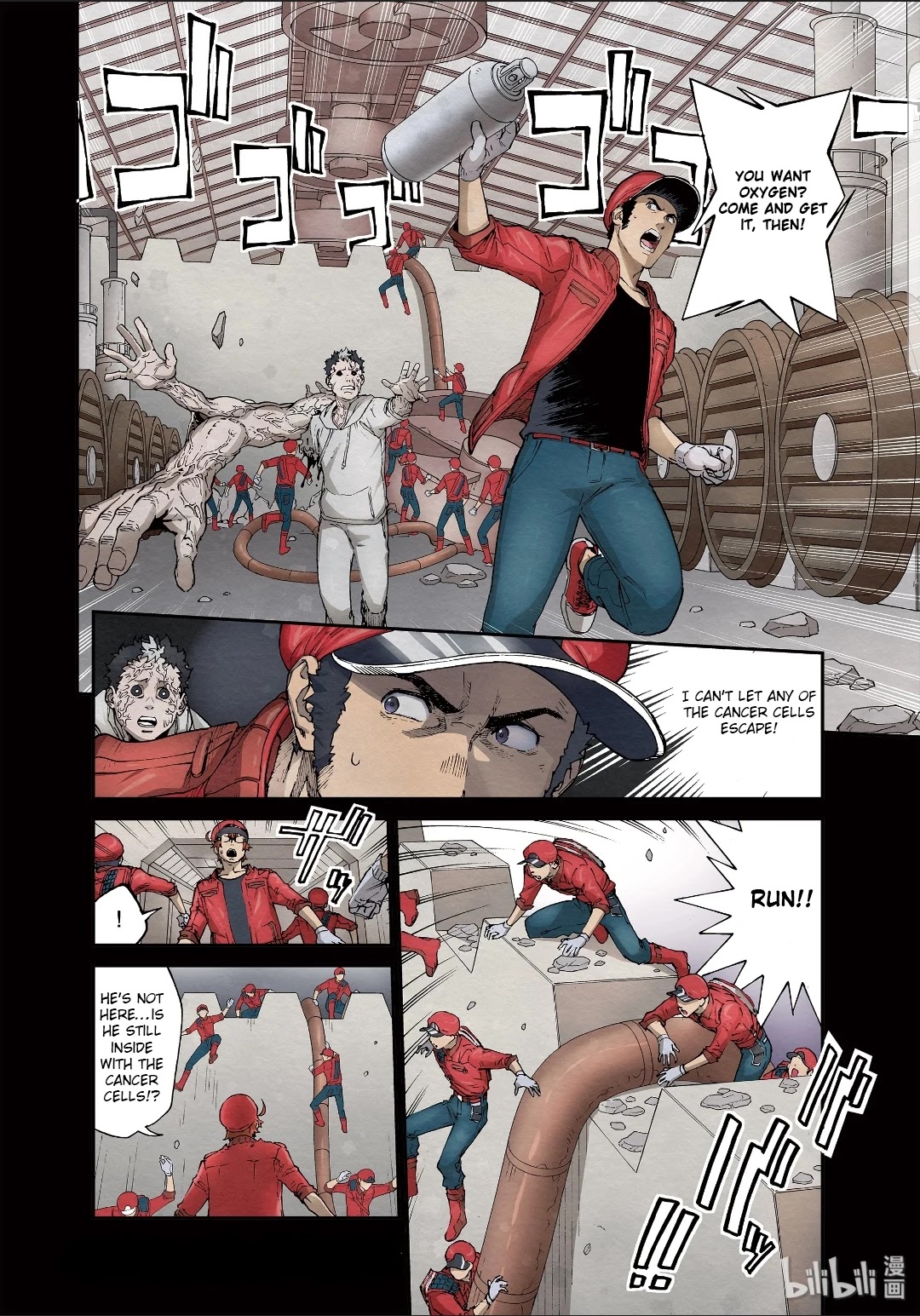 Hataraku Saibou BLACK Chapter 39 page 4 - Chapter 39