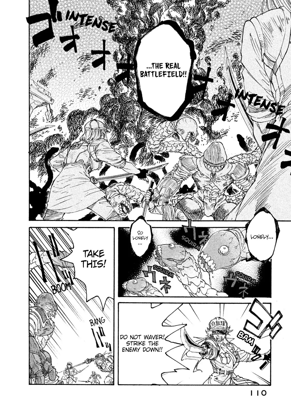 Hataraku Saibou BLACK Chapter 4 page 14 - Chapter 4: Gonococcus, Invasion