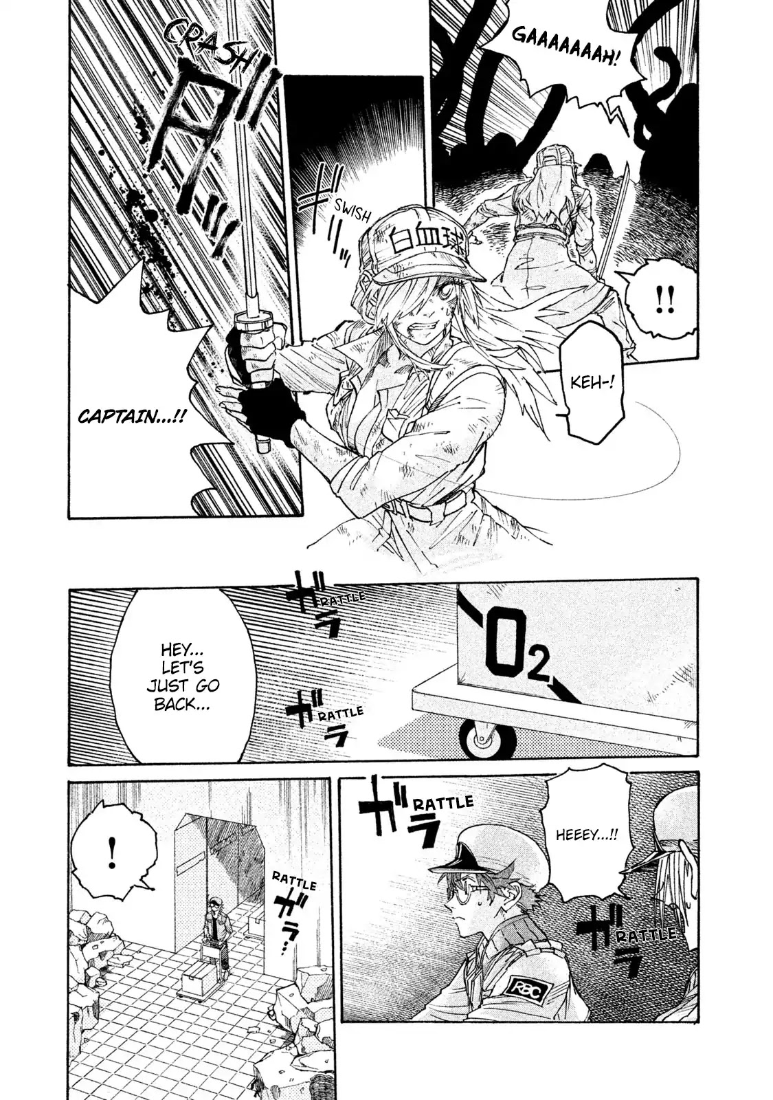 Hataraku Saibou BLACK Chapter 4 page 19 - Chapter 4: Gonococcus, Invasion