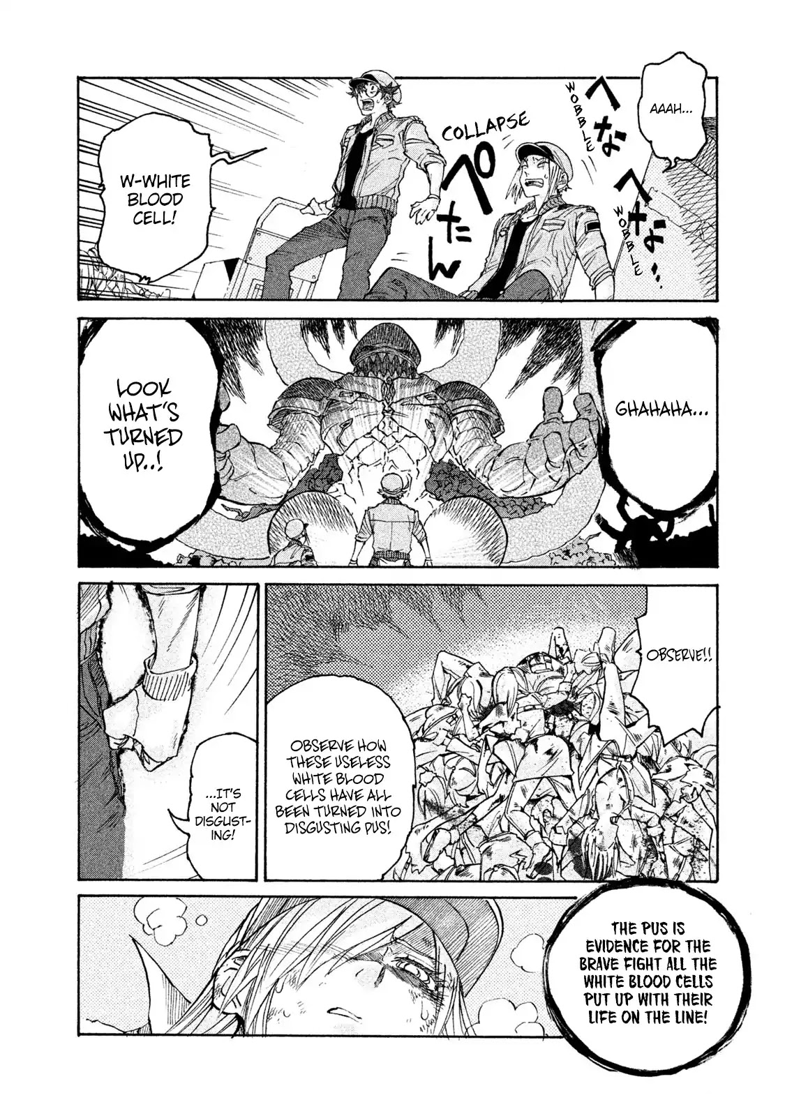 Hataraku Saibou BLACK Chapter 4 page 21 - Chapter 4: Gonococcus, Invasion