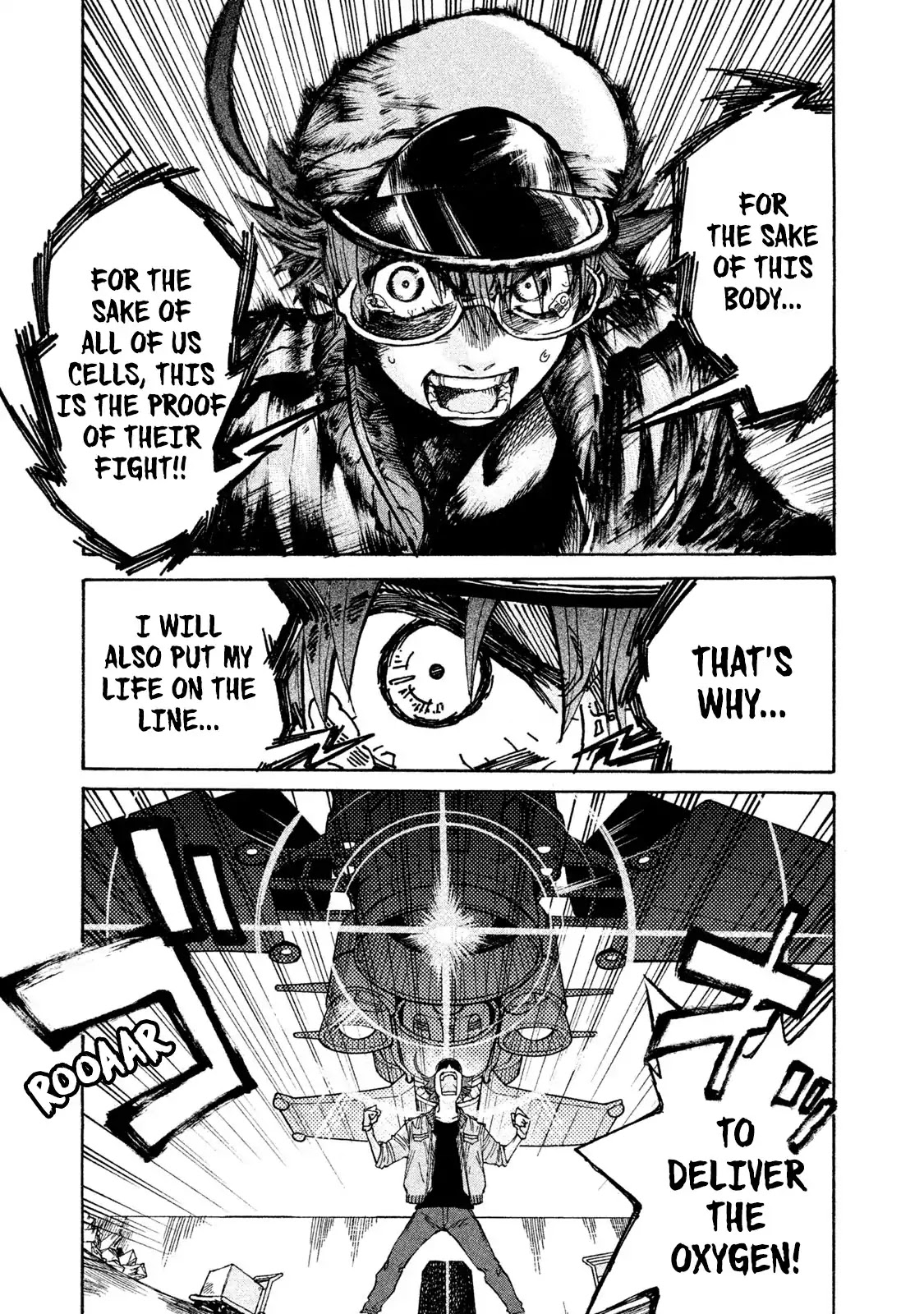 Hataraku Saibou BLACK Chapter 4 page 22 - Chapter 4: Gonococcus, Invasion