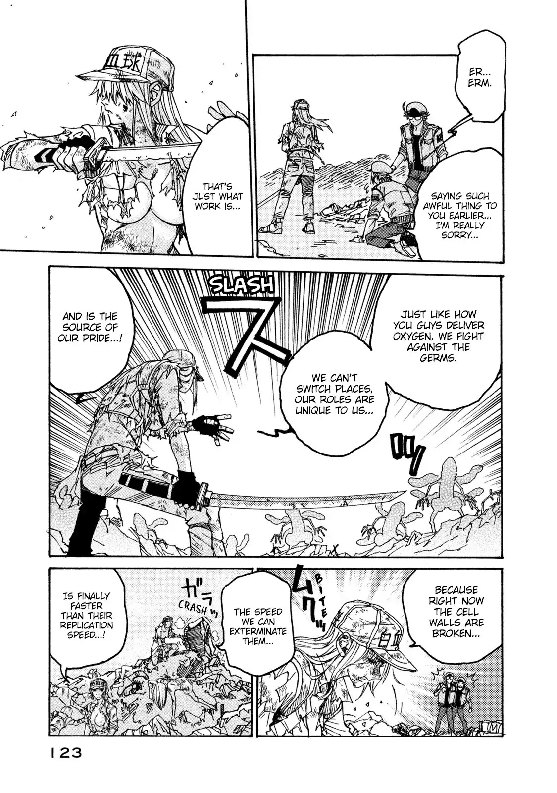 Hataraku Saibou BLACK Chapter 4 page 26 - Chapter 4: Gonococcus, Invasion