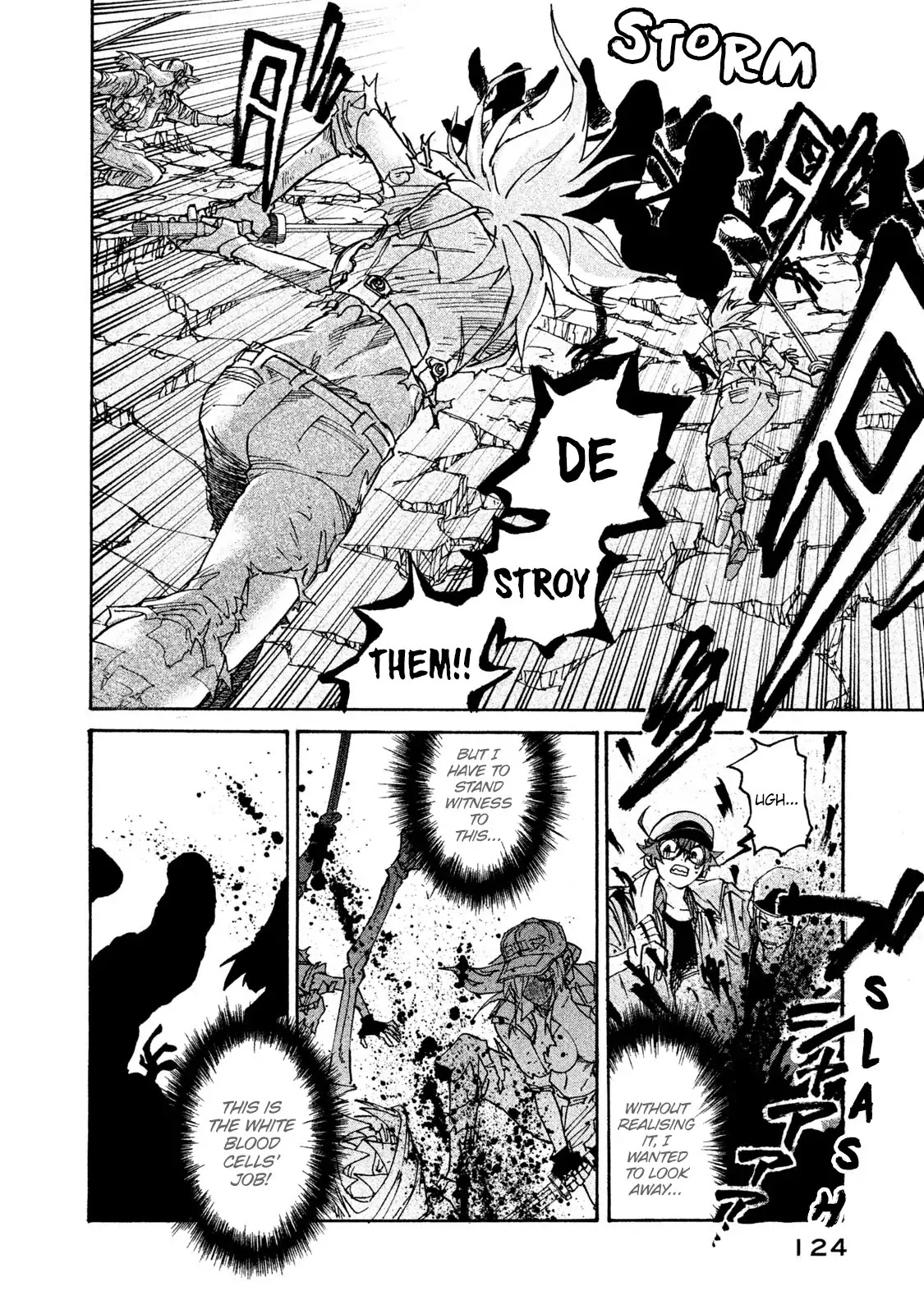 Hataraku Saibou BLACK Chapter 4 page 27 - Chapter 4: Gonococcus, Invasion