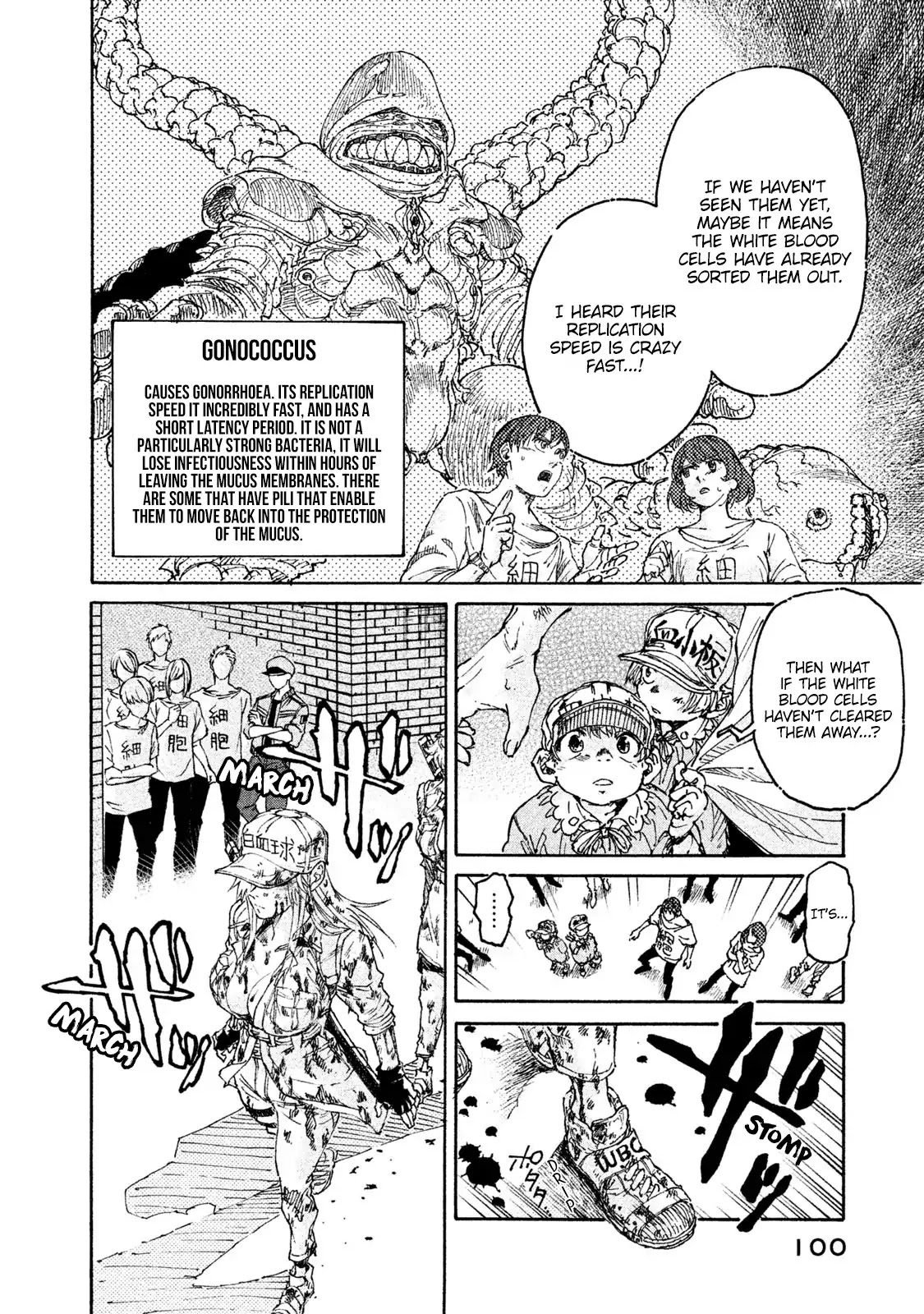 Hataraku Saibou BLACK Chapter 4 page 4 - Chapter 4: Gonococcus, Invasion
