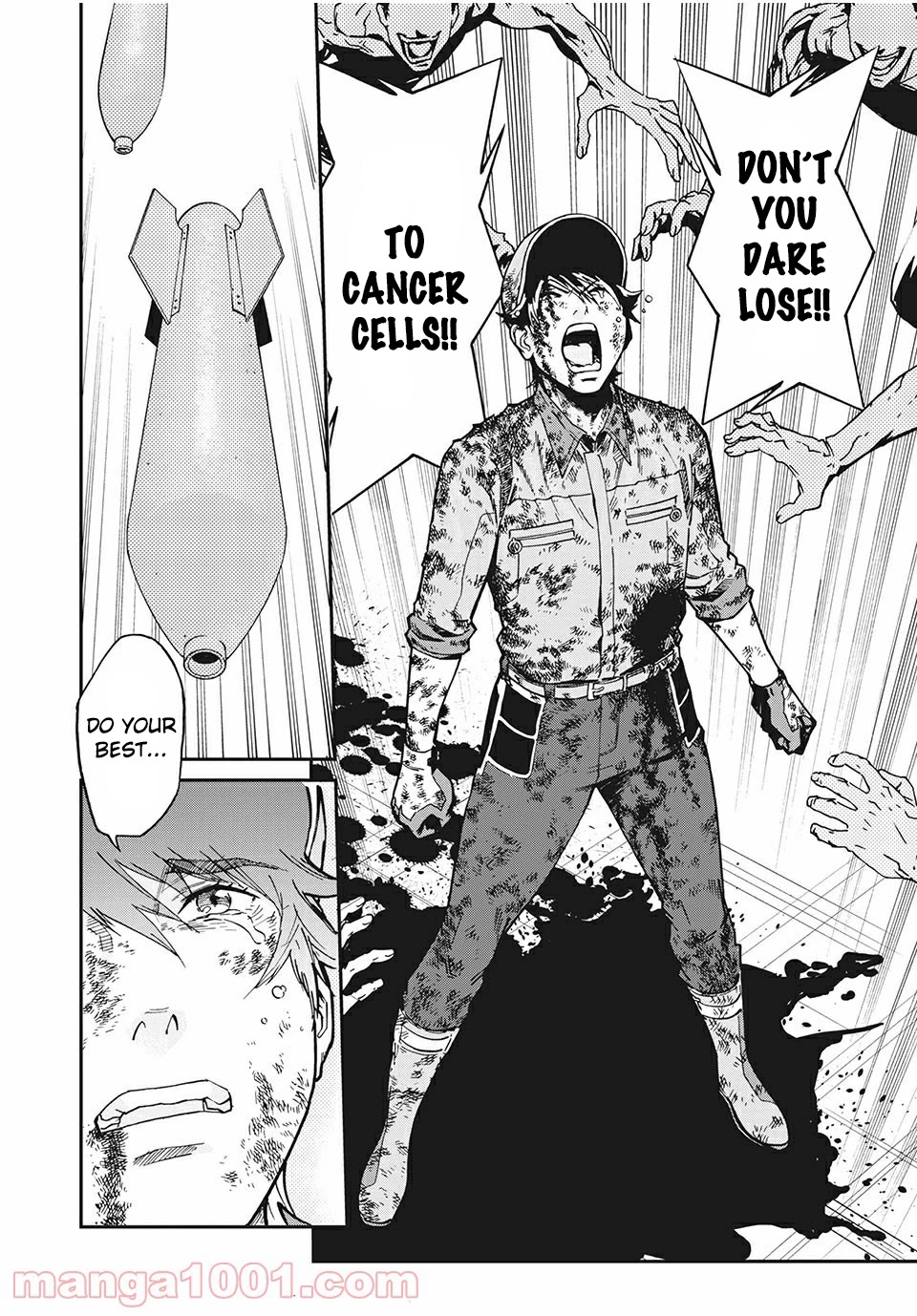 Hataraku Saibou BLACK Chapter 40 page 26 - Chapter 40: Metastasis, Radiotherapy, Anticancer drugs