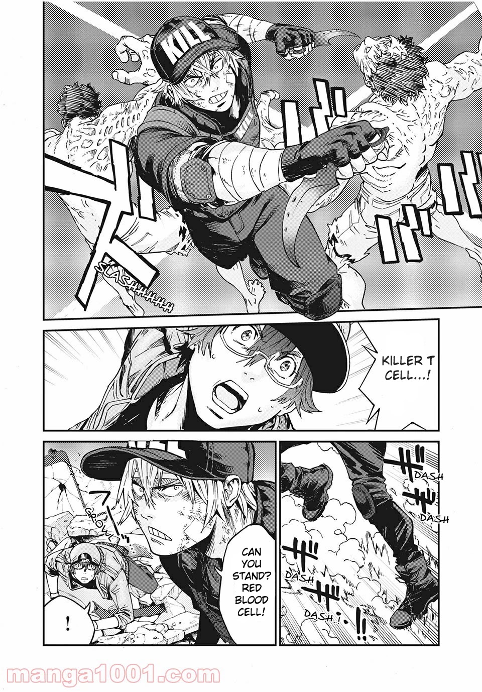 Hataraku Saibou BLACK Chapter 40 page 28 - Chapter 40: Metastasis, Radiotherapy, Anticancer drugs