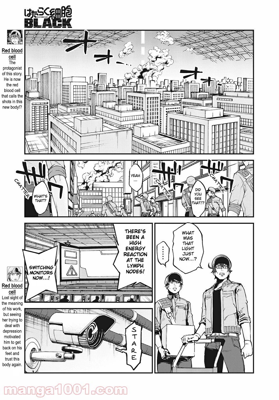 Hataraku Saibou BLACK Chapter 40 page 5 - Chapter 40: Metastasis, Radiotherapy, Anticancer drugs