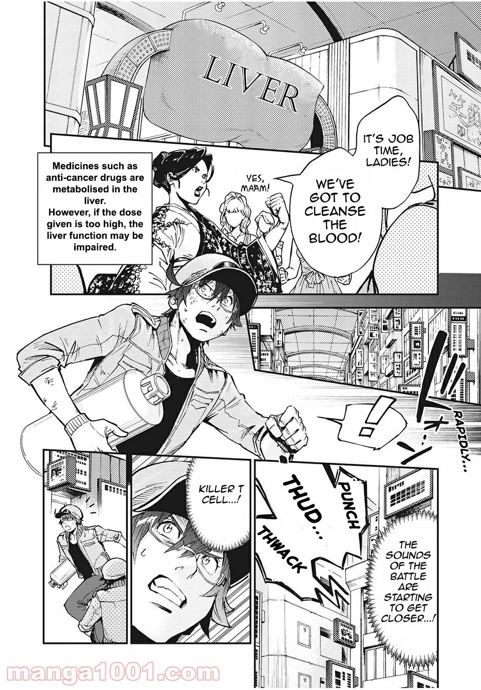 Hataraku Saibou BLACK Chapter 41 page 6 - Chapter 41
