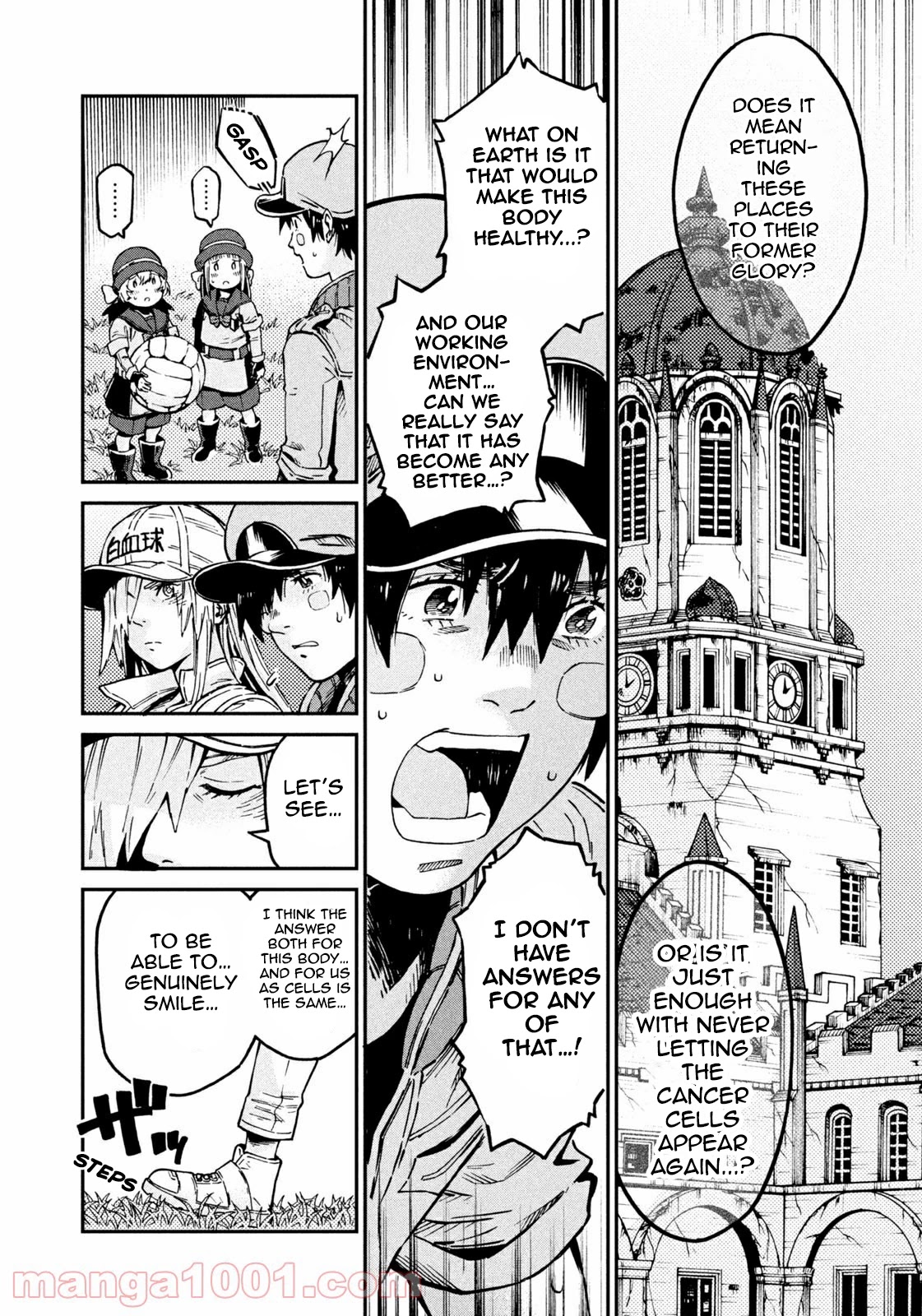 Hataraku Saibou BLACK Chapter 42 page 11 - Chapter 42