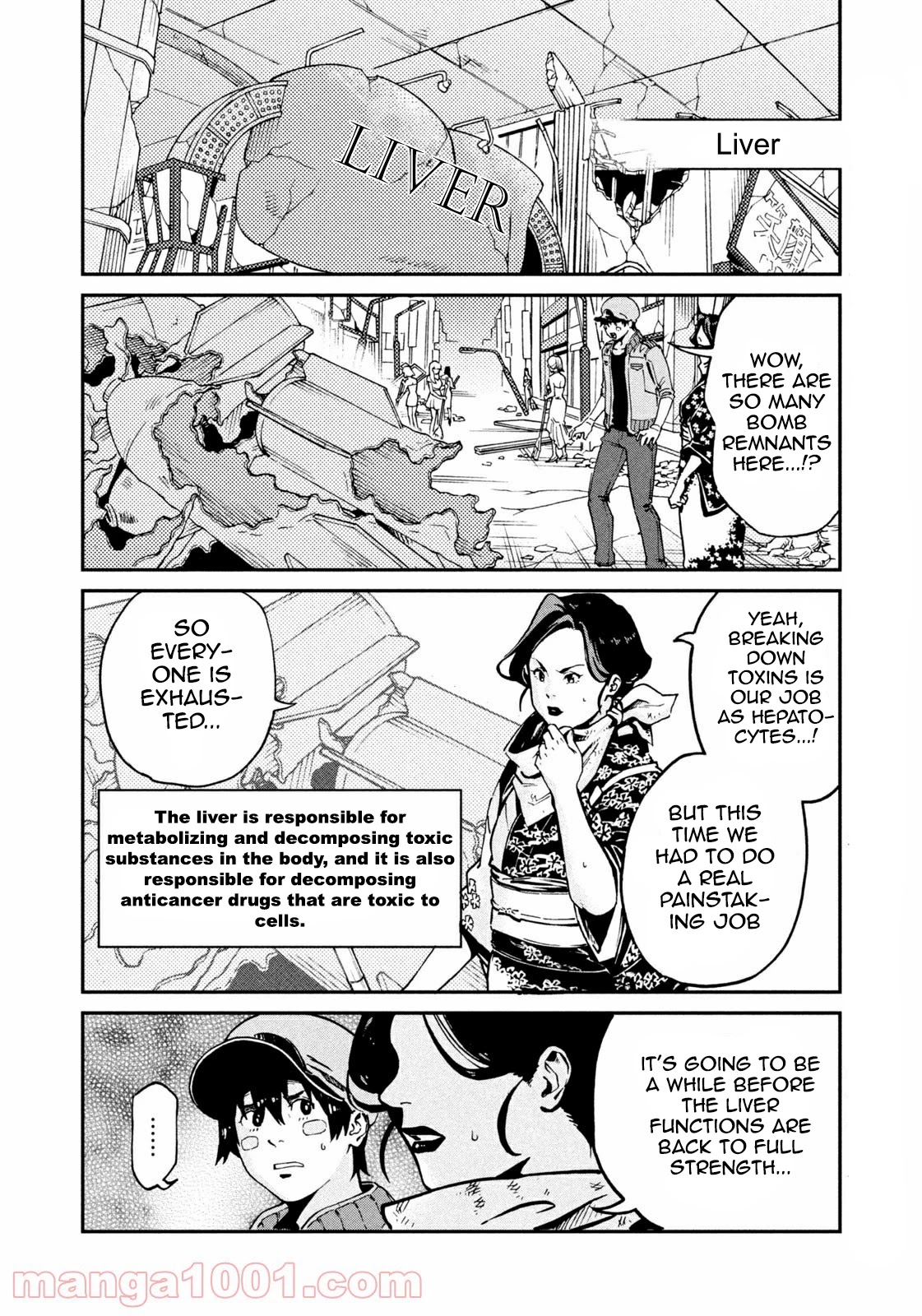 Hataraku Saibou BLACK Chapter 42 page 5 - Chapter 42