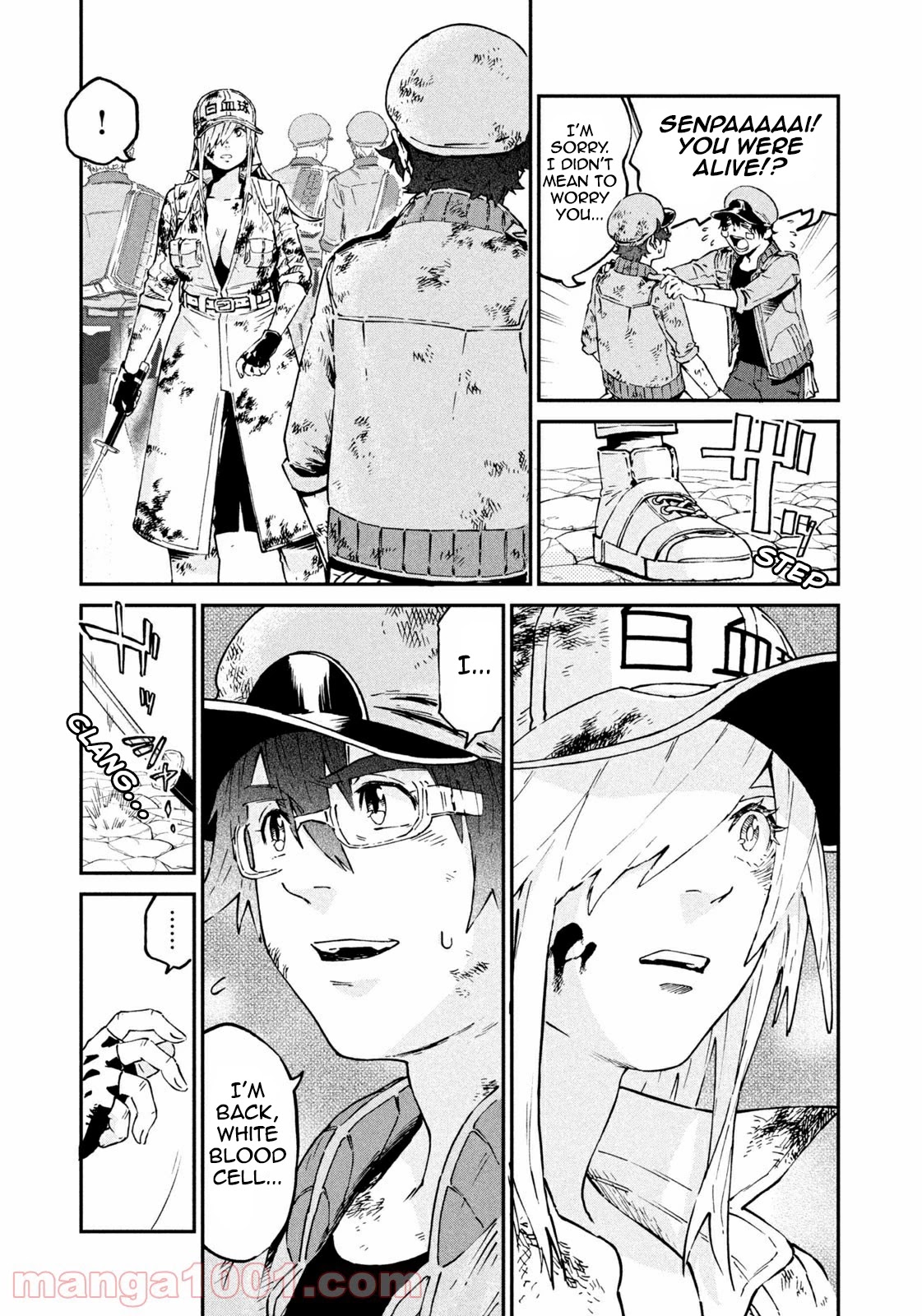 Hataraku Saibou BLACK Chapter 43 page 13 - Chapter 43