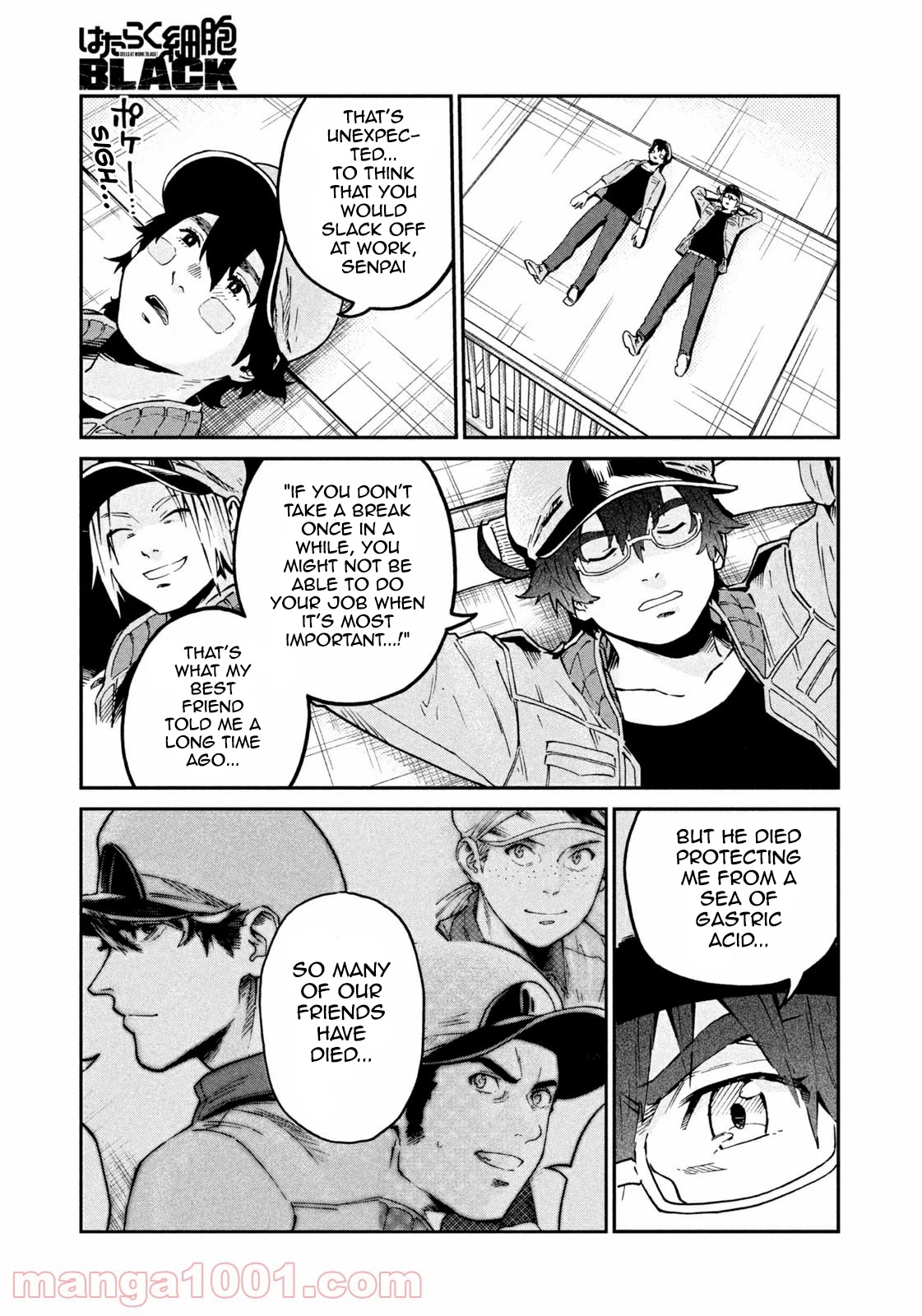 Hataraku Saibou BLACK Chapter 43 page 17 - Chapter 43