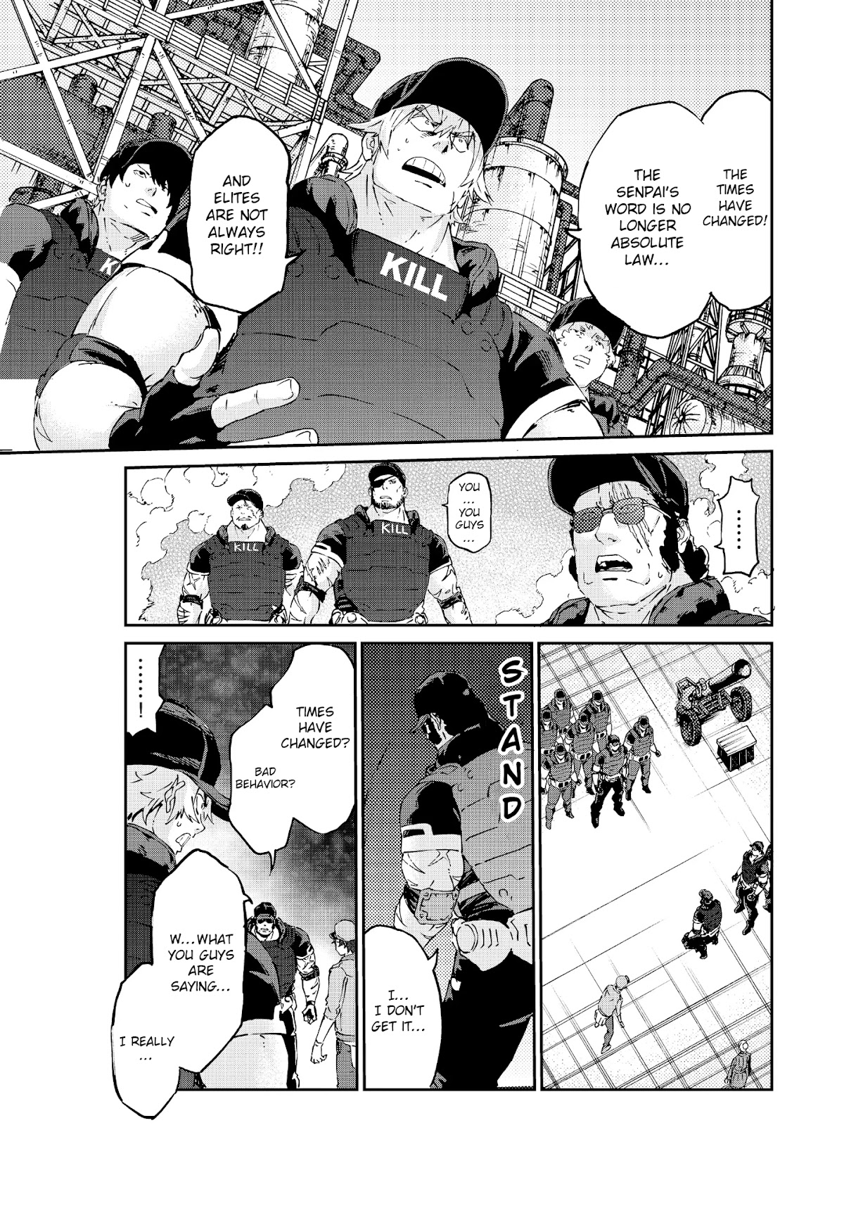 Hataraku Saibou BLACK Chapter 46 page 13 - Chapter 46: Differentiation, Generation, Mutual Support