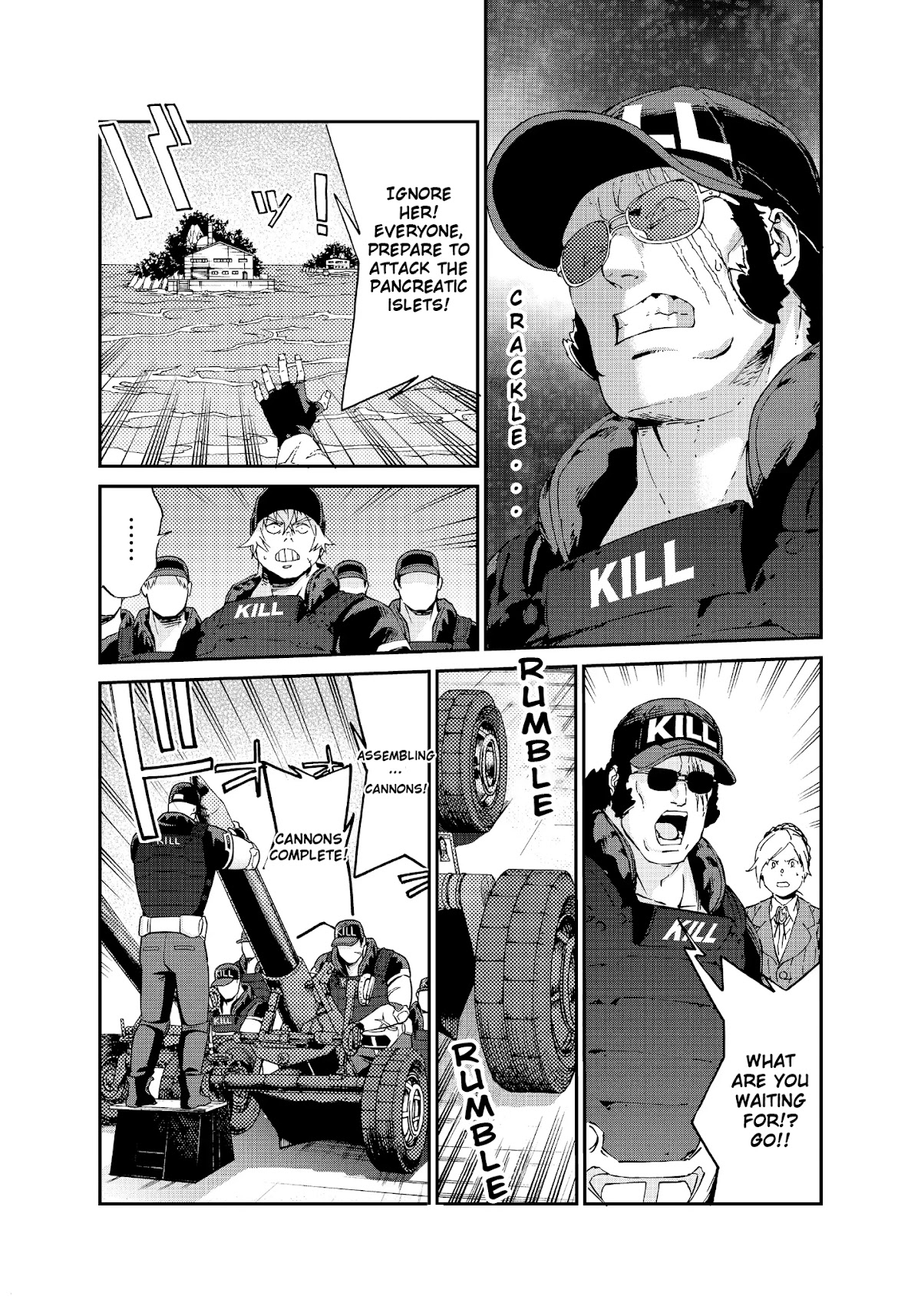 Hataraku Saibou BLACK Chapter 46 page 5 - Chapter 46: Differentiation, Generation, Mutual Support