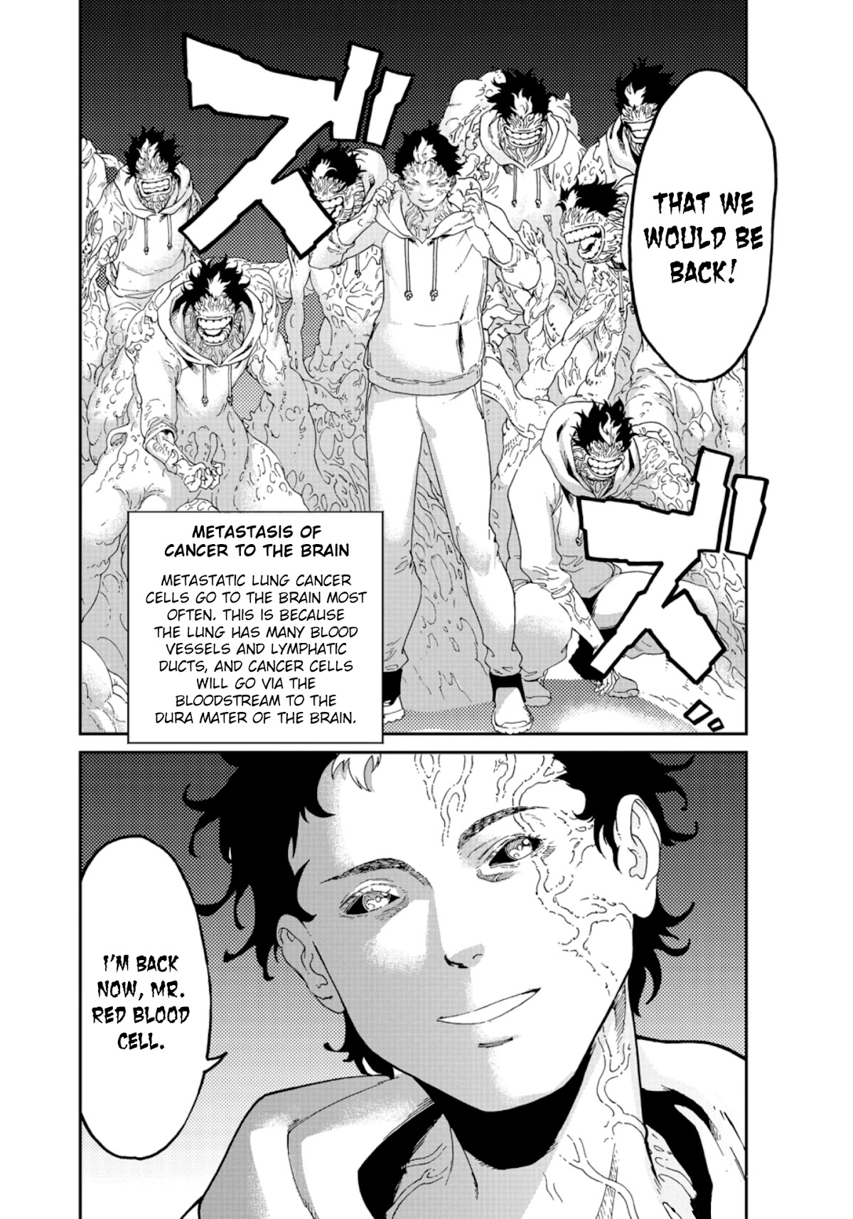 Hataraku Saibou BLACK Chapter 47 page 16 - Chapter 47: Recovery, Peace, I'm Back