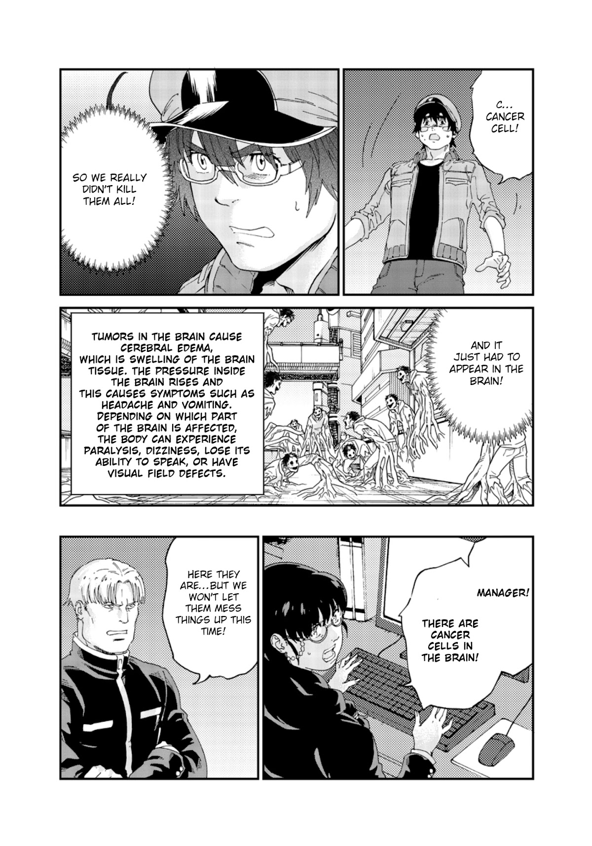 Hataraku Saibou BLACK Chapter 47 page 17 - Chapter 47: Recovery, Peace, I'm Back