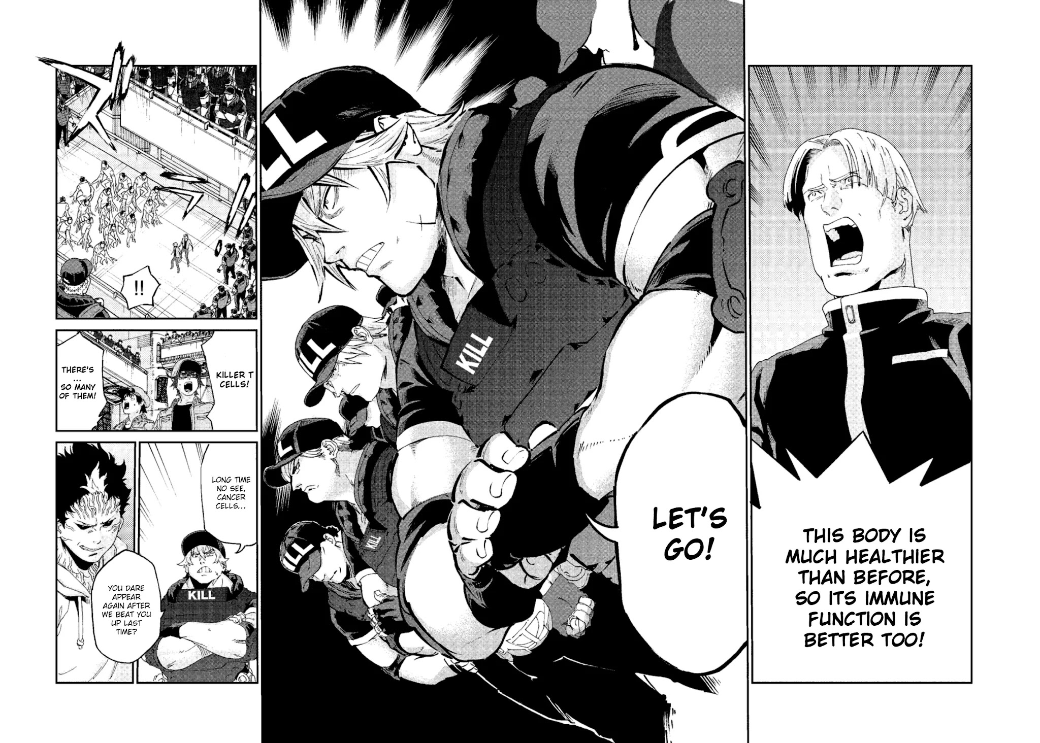 Hataraku Saibou BLACK Chapter 47 page 18 - Chapter 47: Recovery, Peace, I'm Back