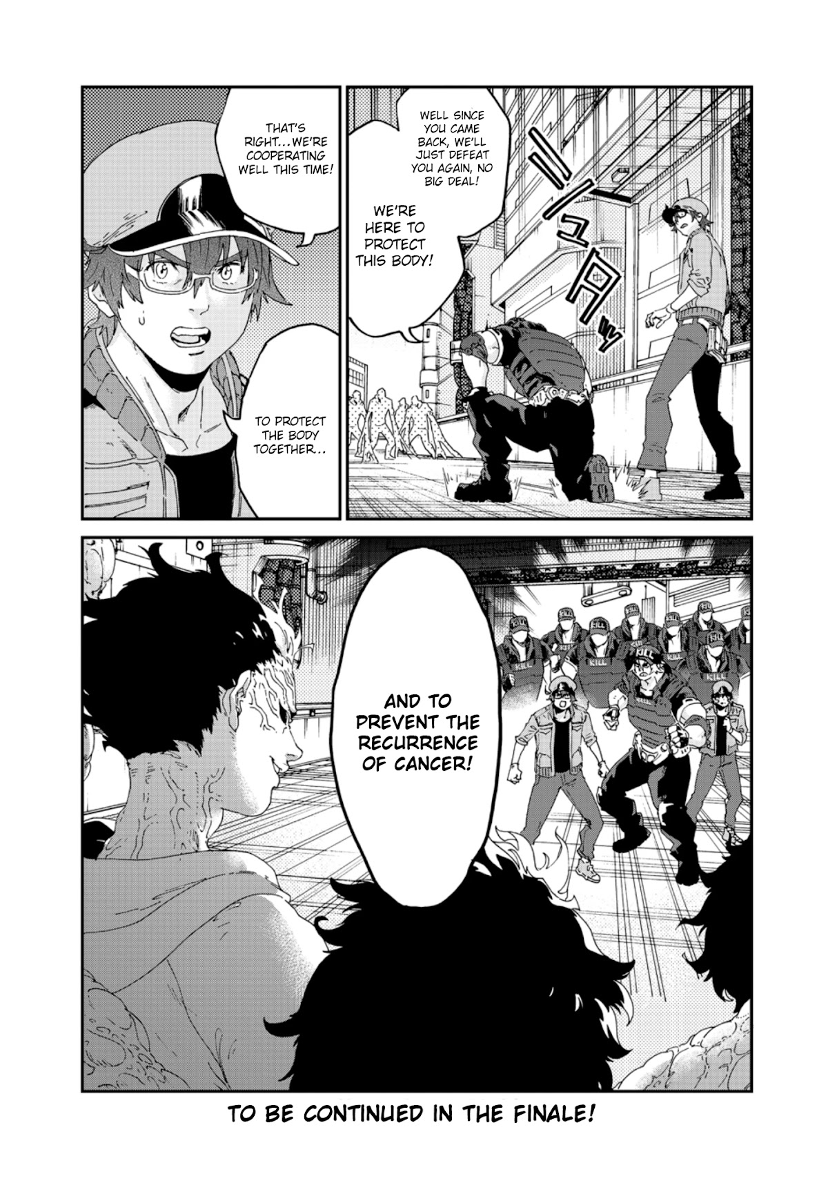 Hataraku Saibou BLACK Chapter 47 page 19 - Chapter 47: Recovery, Peace, I'm Back