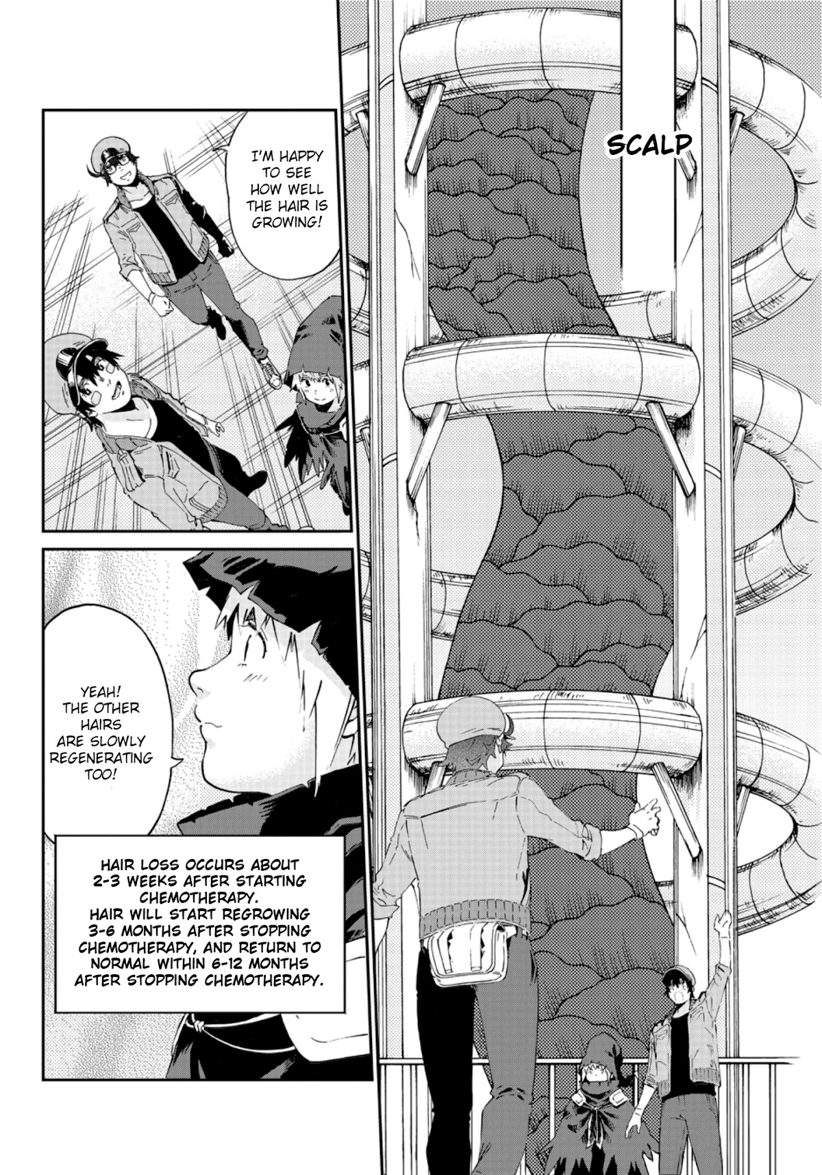 Hataraku Saibou BLACK Chapter 47 page 2 - Chapter 47: Recovery, Peace, I'm Back
