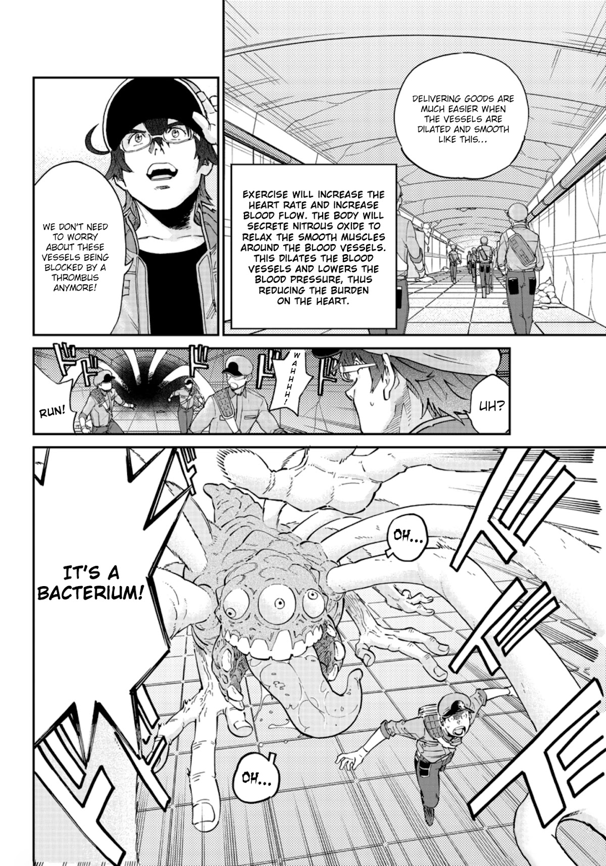 Hataraku Saibou BLACK Chapter 47 page 4 - Chapter 47: Recovery, Peace, I'm Back
