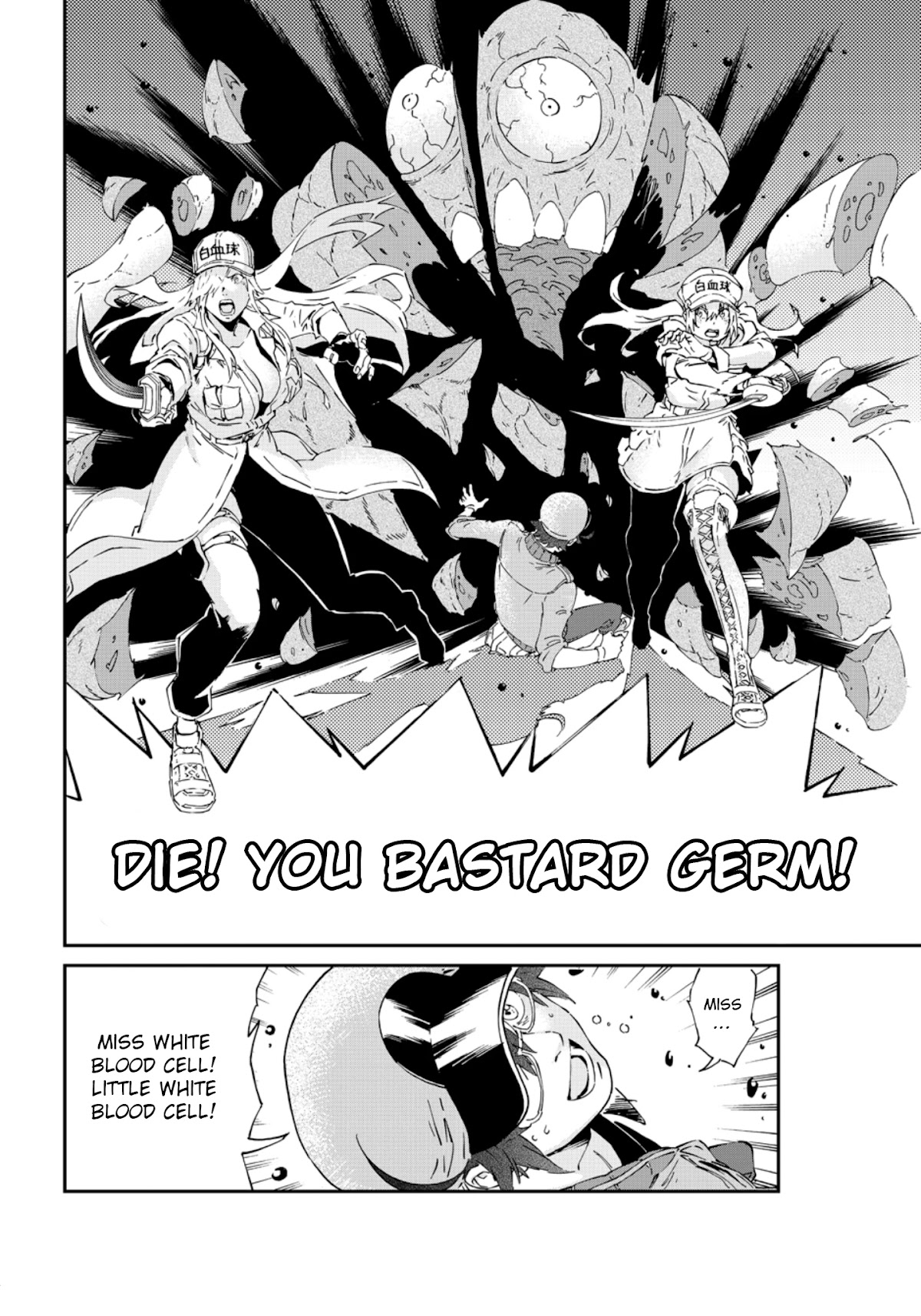 Hataraku Saibou BLACK Chapter 47 page 6 - Chapter 47: Recovery, Peace, I'm Back