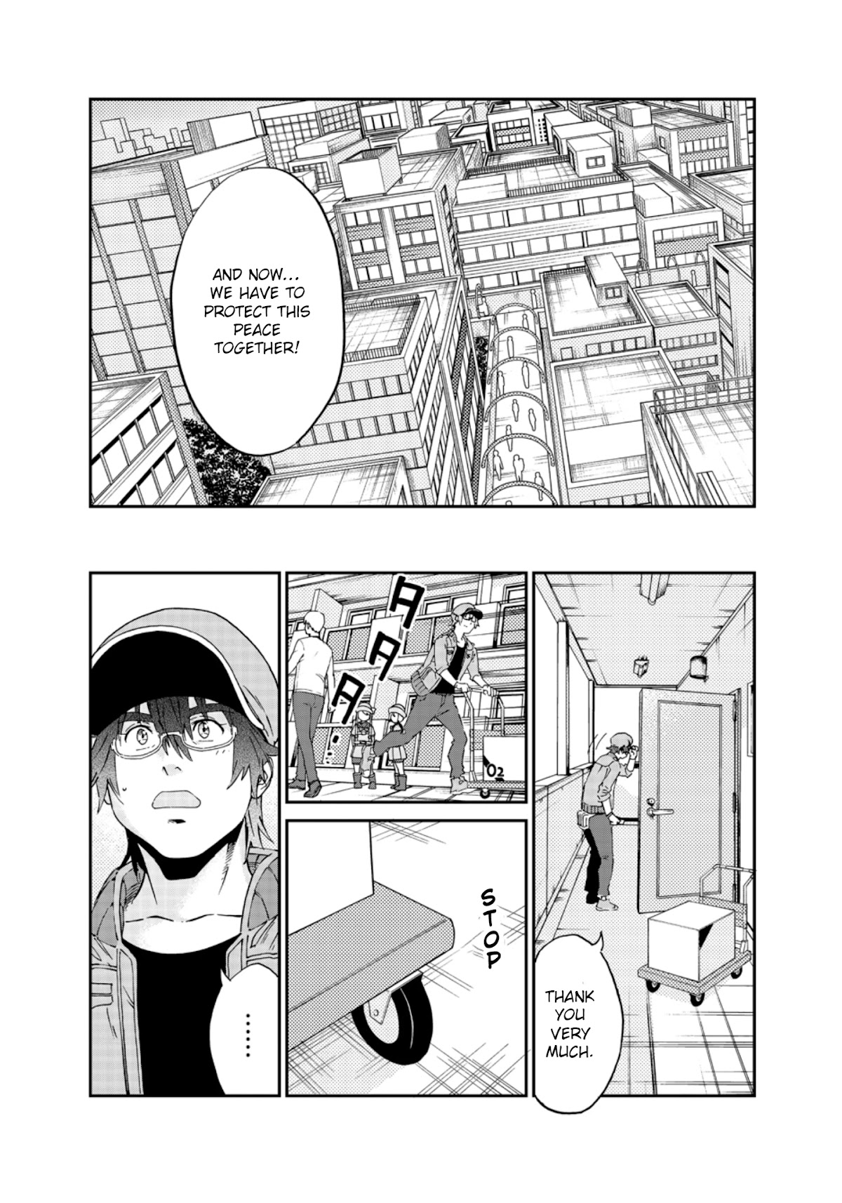 Hataraku Saibou BLACK Chapter 47 page 9 - Chapter 47: Recovery, Peace, I'm Back