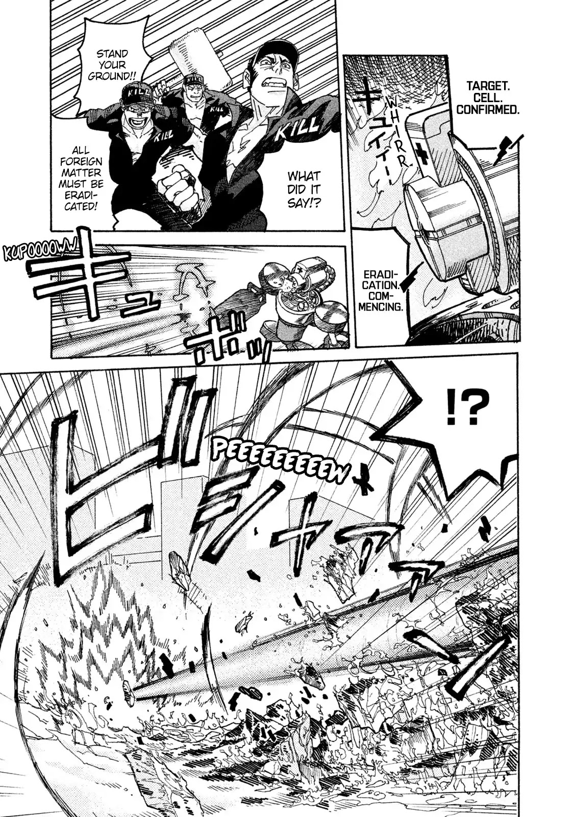 Hataraku Saibou BLACK Chapter 5 page 22 - Chapter 5: Overwork, Confusion, Hair Loss