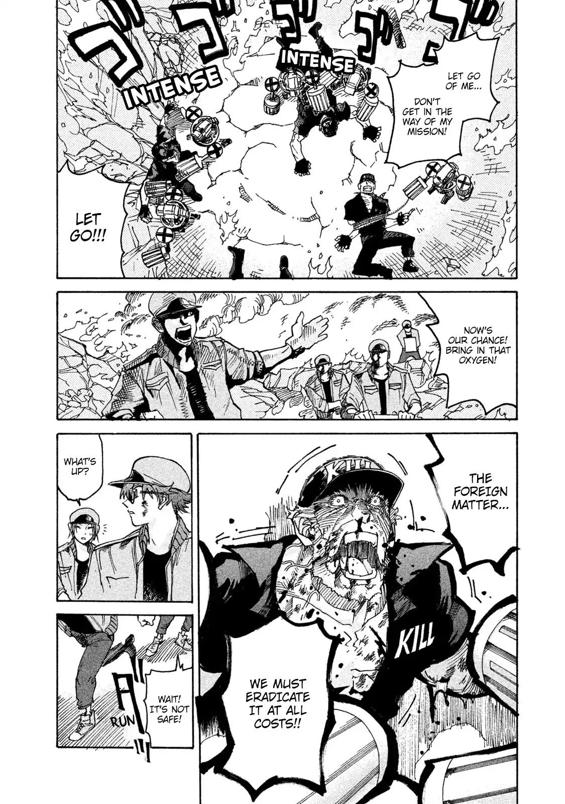 Hataraku Saibou BLACK Chapter 5 page 25 - Chapter 5: Overwork, Confusion, Hair Loss