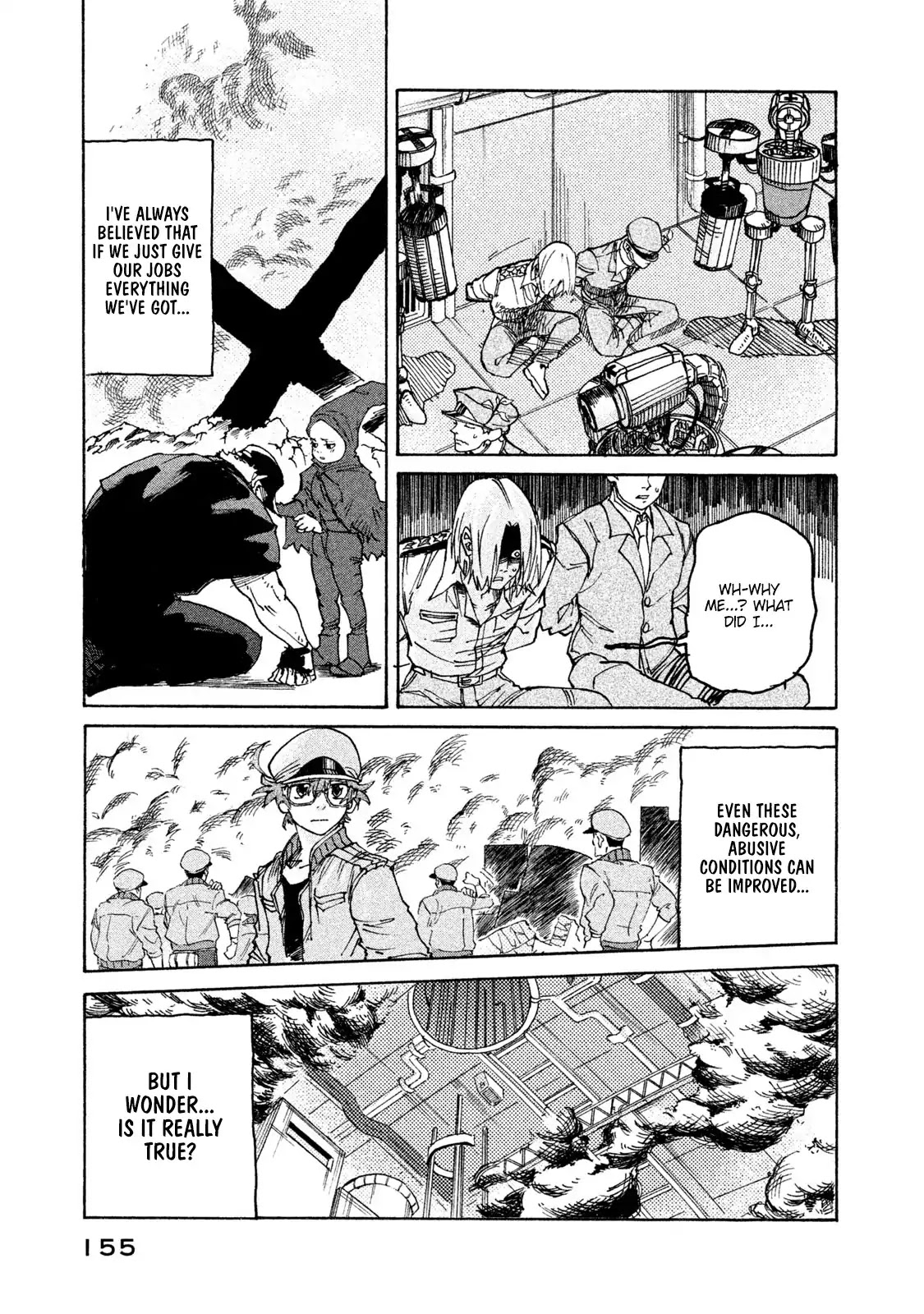 Hataraku Saibou BLACK Chapter 5 page 28 - Chapter 5: Overwork, Confusion, Hair Loss