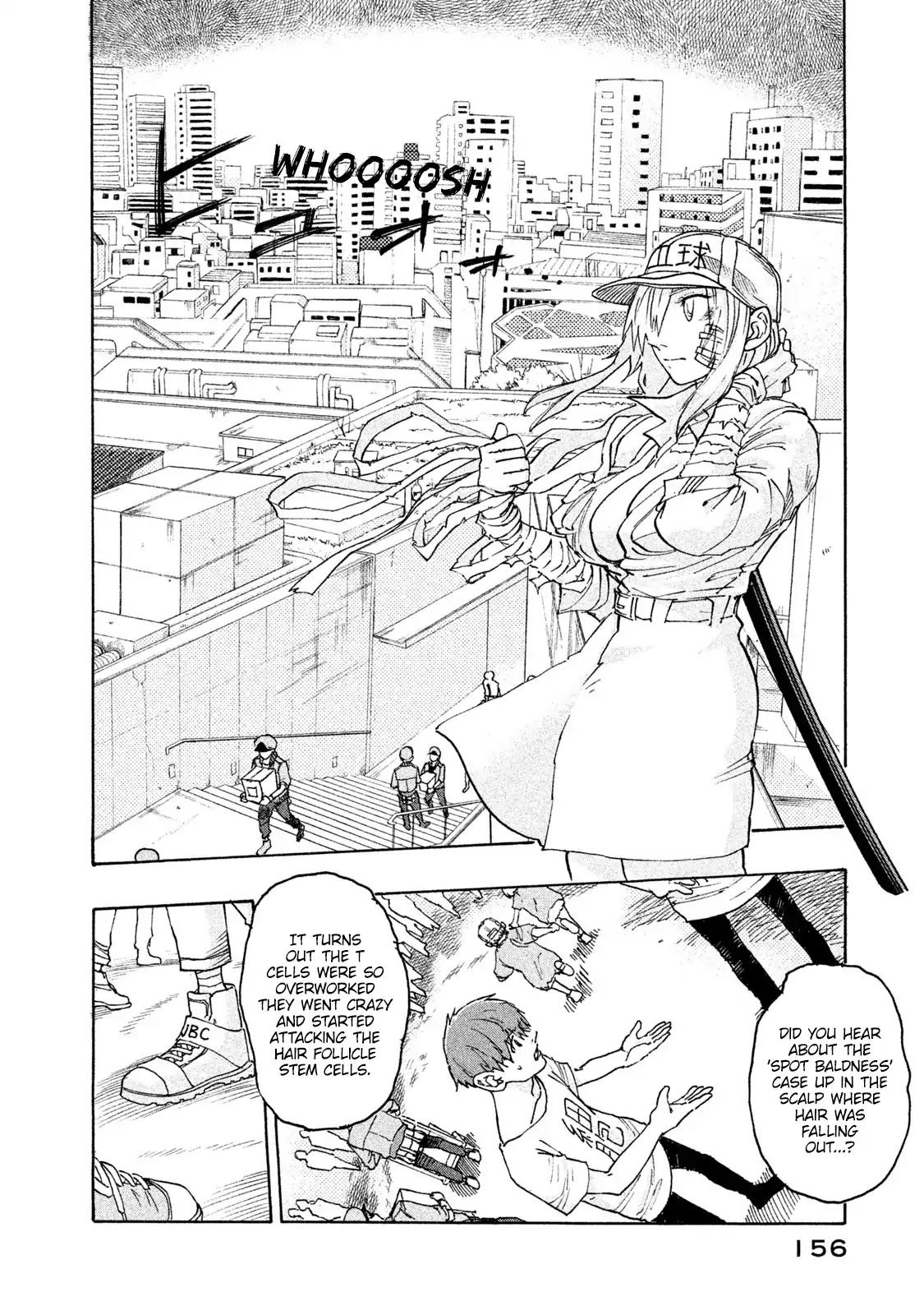 Hataraku Saibou BLACK Chapter 5 page 29 - Chapter 5: Overwork, Confusion, Hair Loss