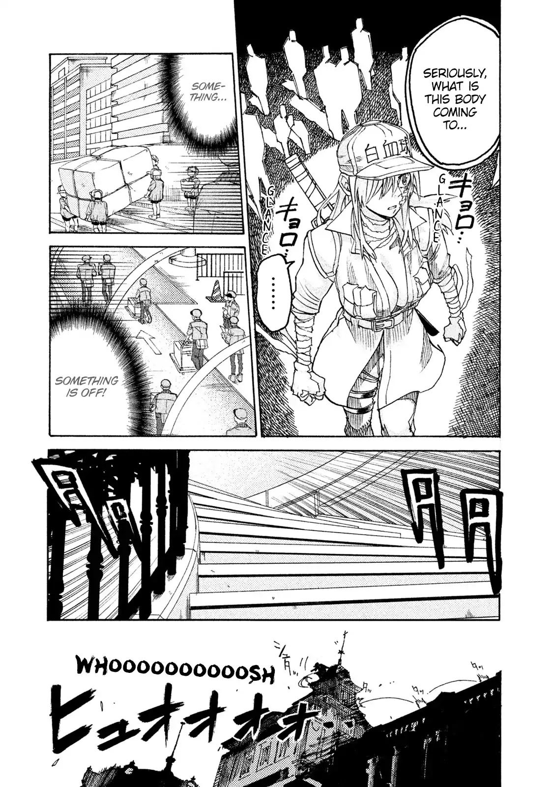 Hataraku Saibou BLACK Chapter 5 page 30 - Chapter 5: Overwork, Confusion, Hair Loss