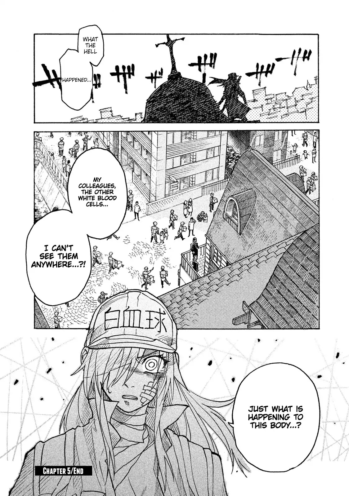 Hataraku Saibou BLACK Chapter 5 page 31 - Chapter 5: Overwork, Confusion, Hair Loss