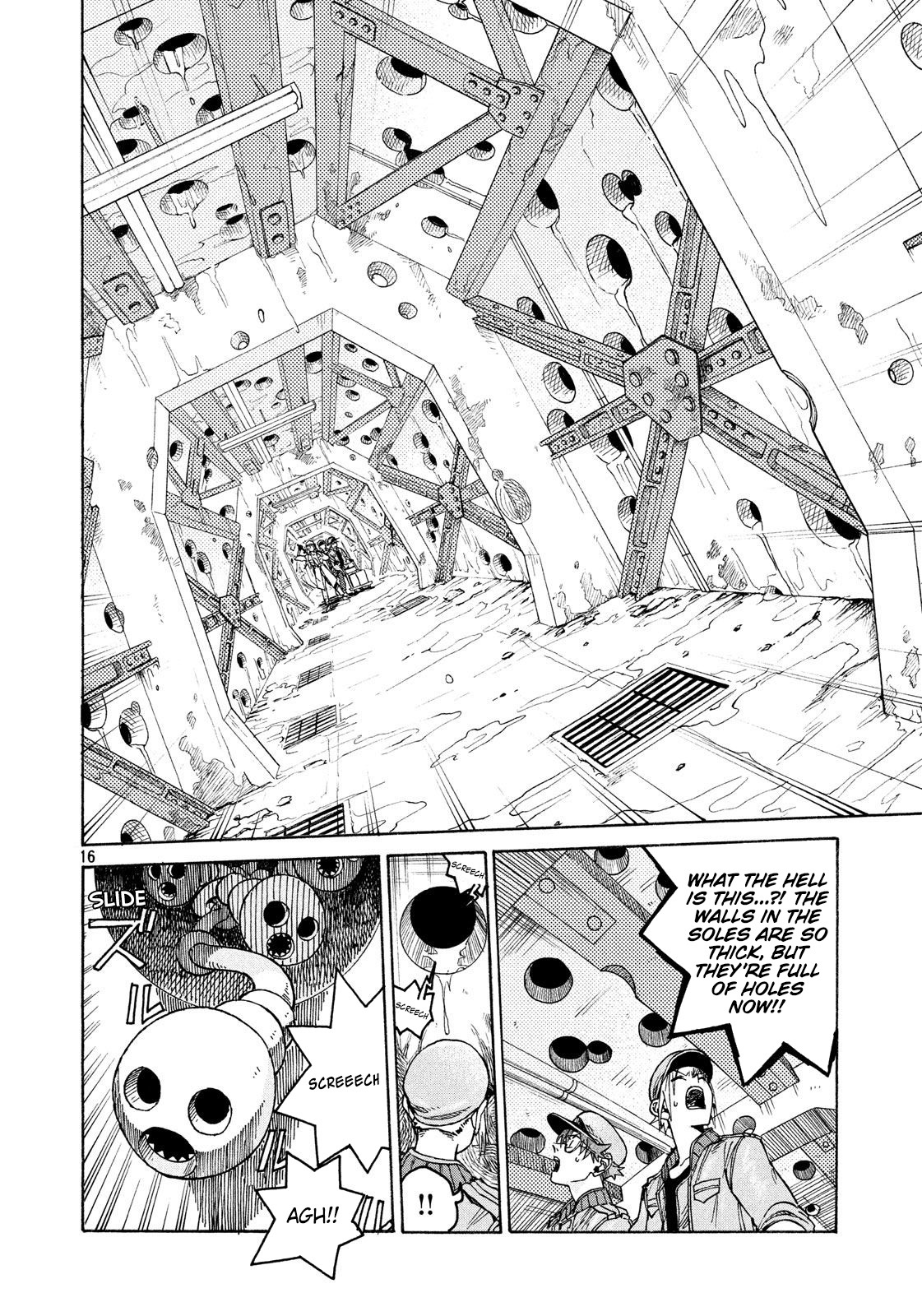 Hataraku Saibou BLACK Chapter 6 page 16 - Chapter 6: Abnormalities, Athlete's Foot, A reason for working