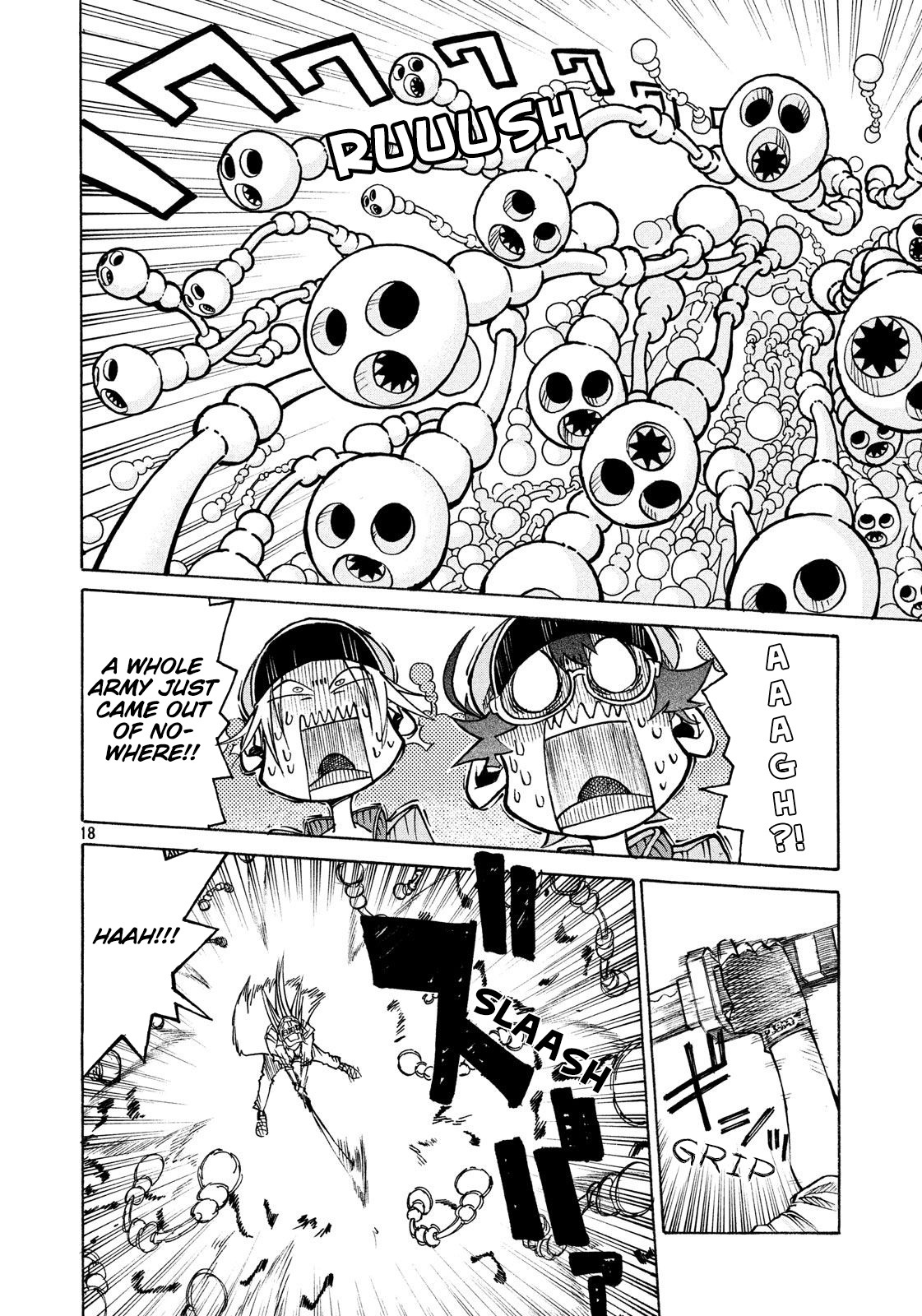 Hataraku Saibou BLACK Chapter 6 page 18 - Chapter 6: Abnormalities, Athlete's Foot, A reason for working