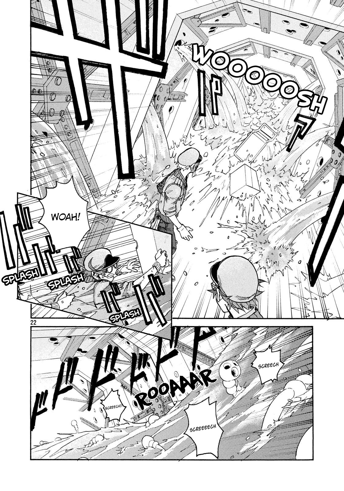 Hataraku Saibou BLACK Chapter 6 page 22 - Chapter 6: Abnormalities, Athlete's Foot, A reason for working