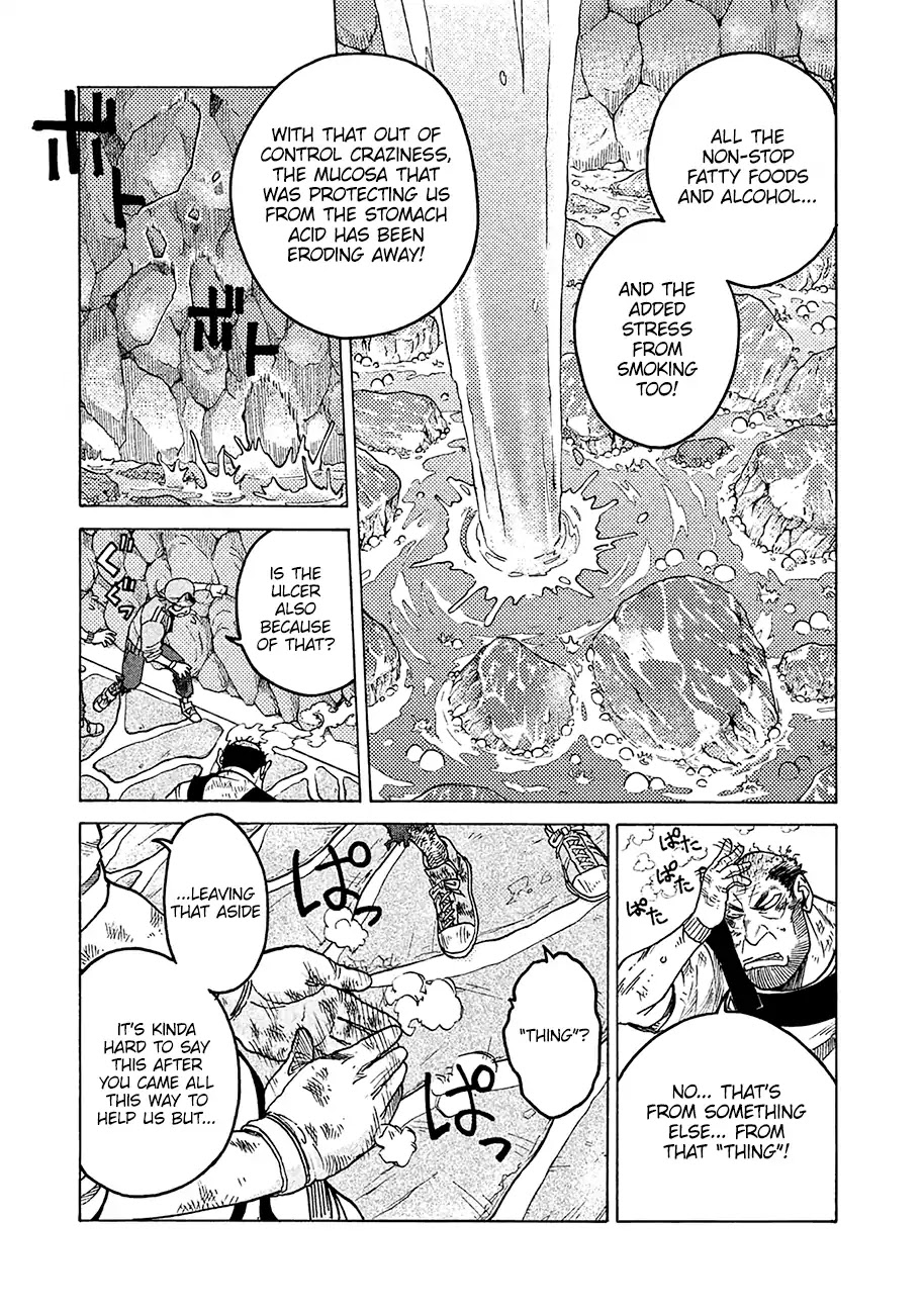 Hataraku Saibou BLACK Chapter 7 page 11 - Chapter 7: Stomach Ulcer, Friendship and Loss