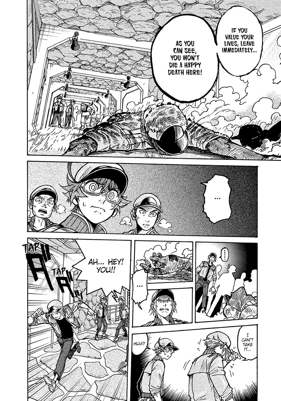 Hataraku Saibou BLACK Chapter 7 page 12 - Chapter 7: Stomach Ulcer, Friendship and Loss