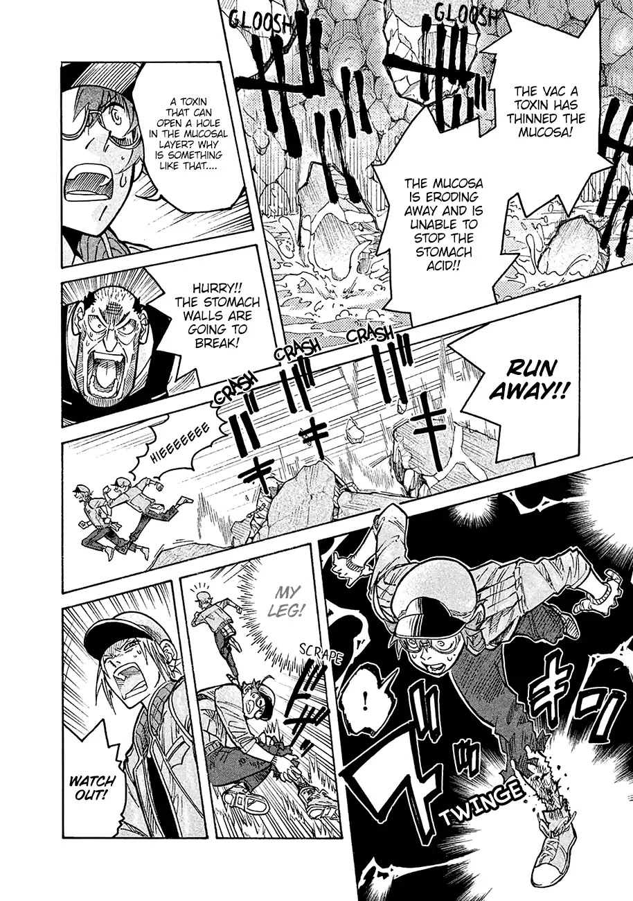 Hataraku Saibou BLACK Chapter 7 page 18 - Chapter 7: Stomach Ulcer, Friendship and Loss