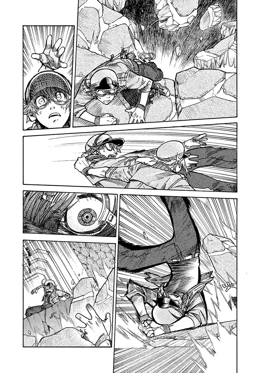 Hataraku Saibou BLACK Chapter 7 page 19 - Chapter 7: Stomach Ulcer, Friendship and Loss
